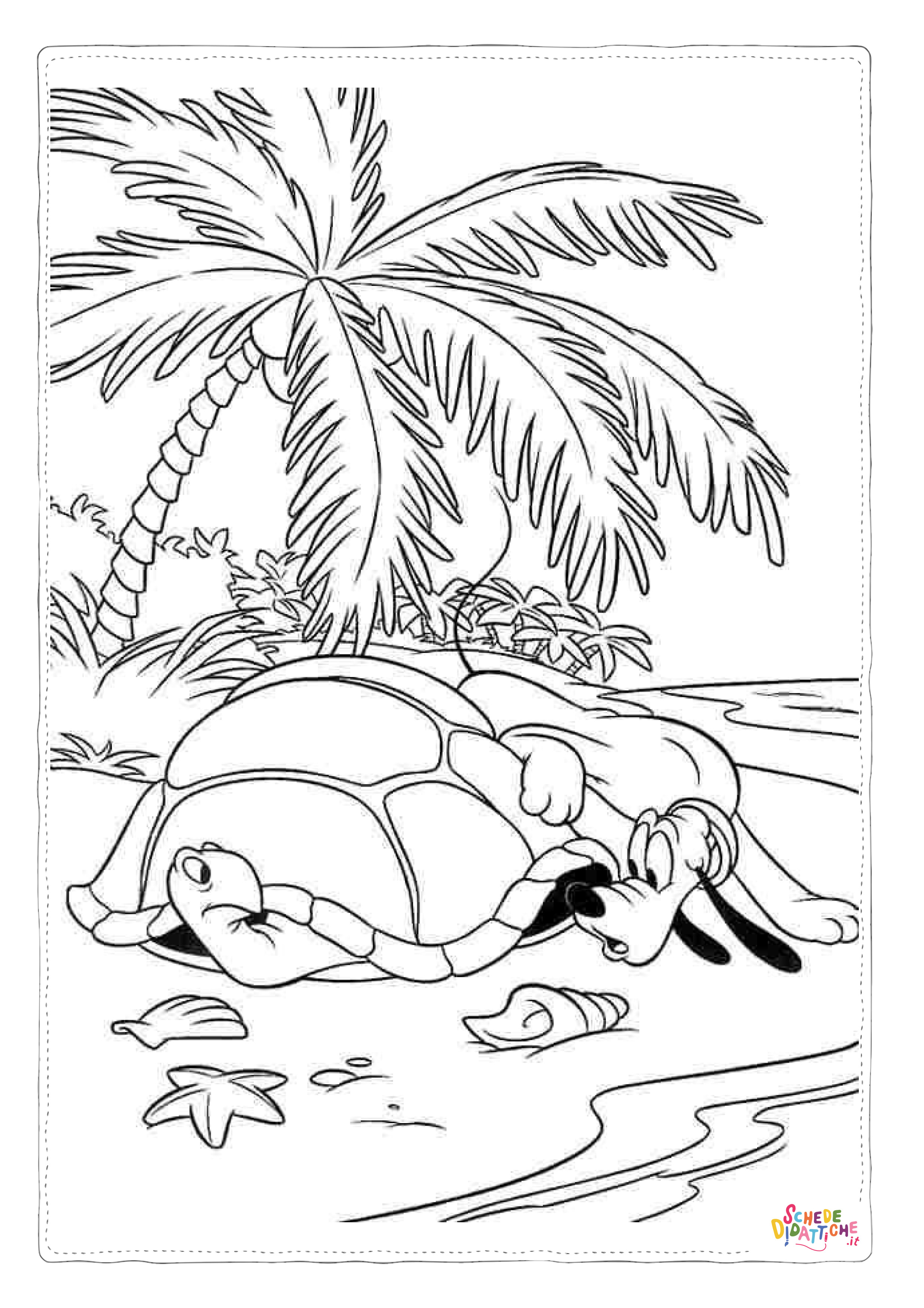 Disegno di campeggio da stampare e colorare 51