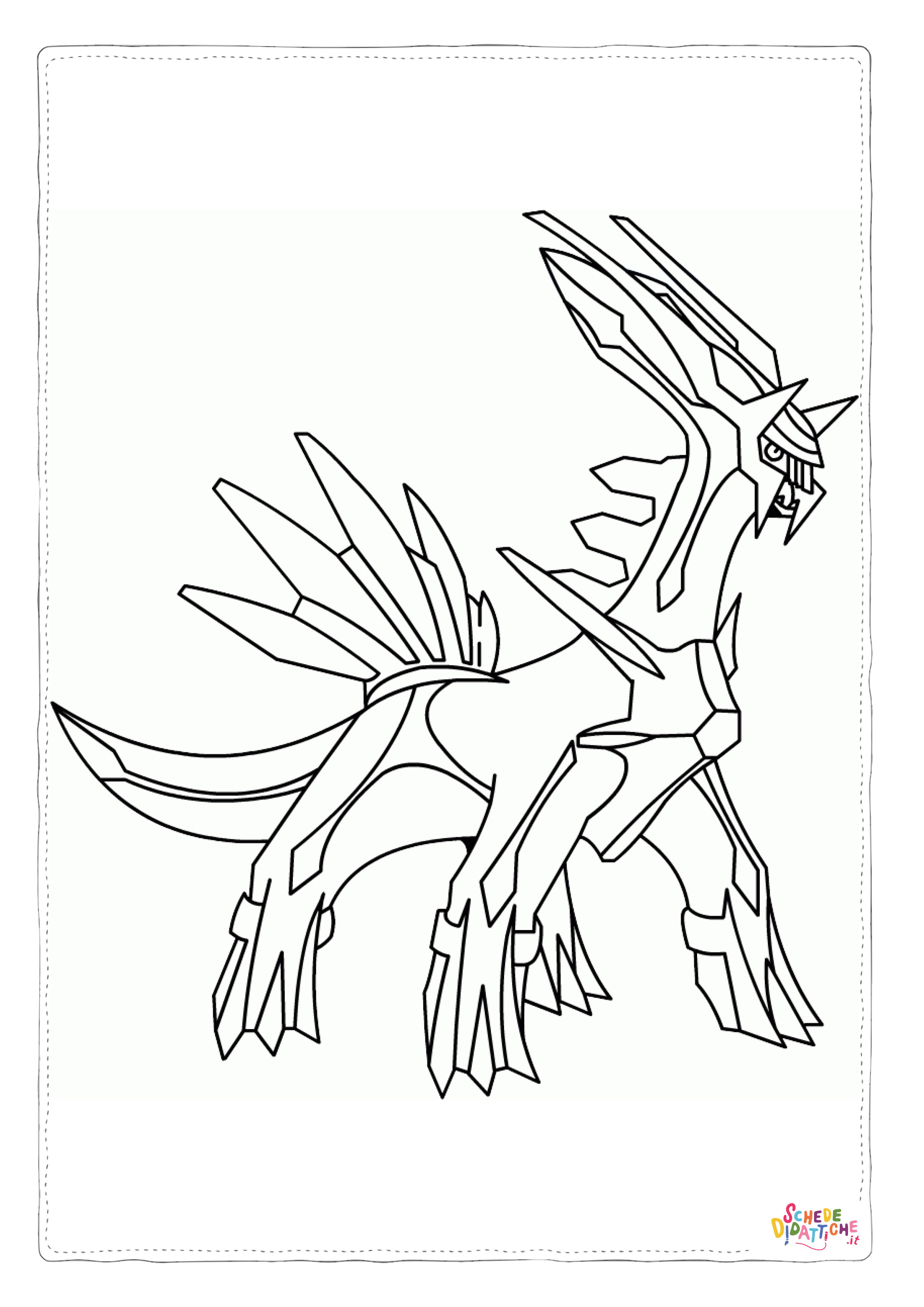 Disegno "Disegno di Pokemon da stampare e colorare 88" Disegno di Pokemon da stampare e colorare 88