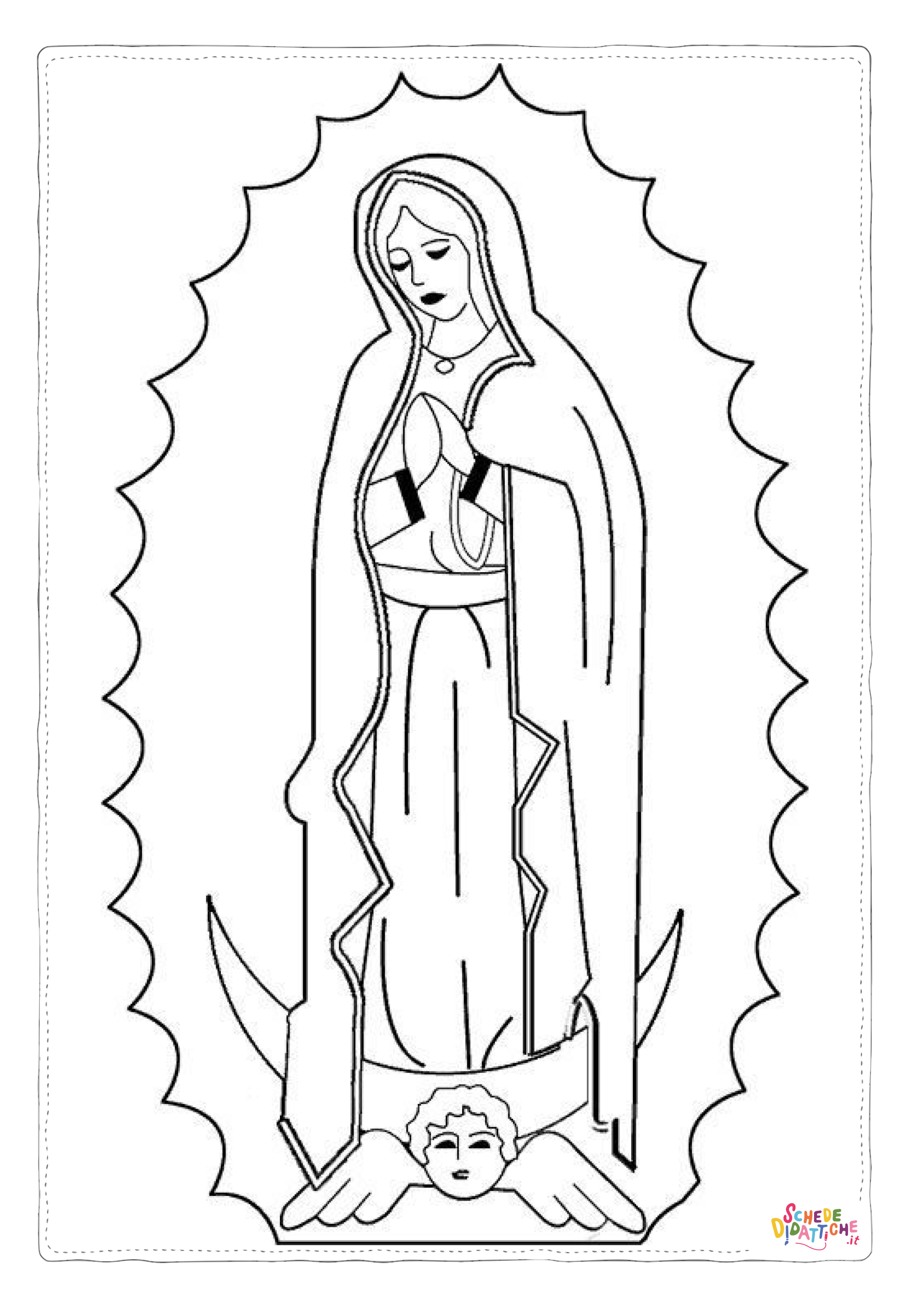 Disegno "Disegno di Cristianesimo da stampare e colorare 35" Disegno di Cristianesimo da stampare e colorare 35
