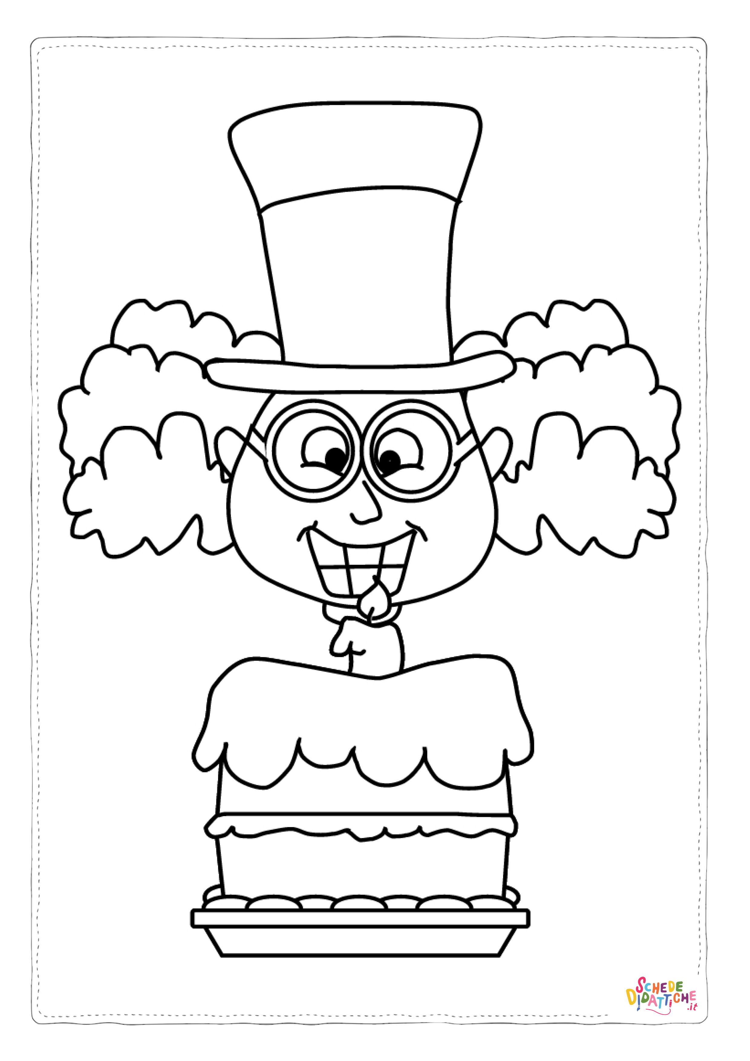 Disegno "Disegno di compleanno da stampare e colorare 28" Disegno di compleanno da stampare e colorare 28