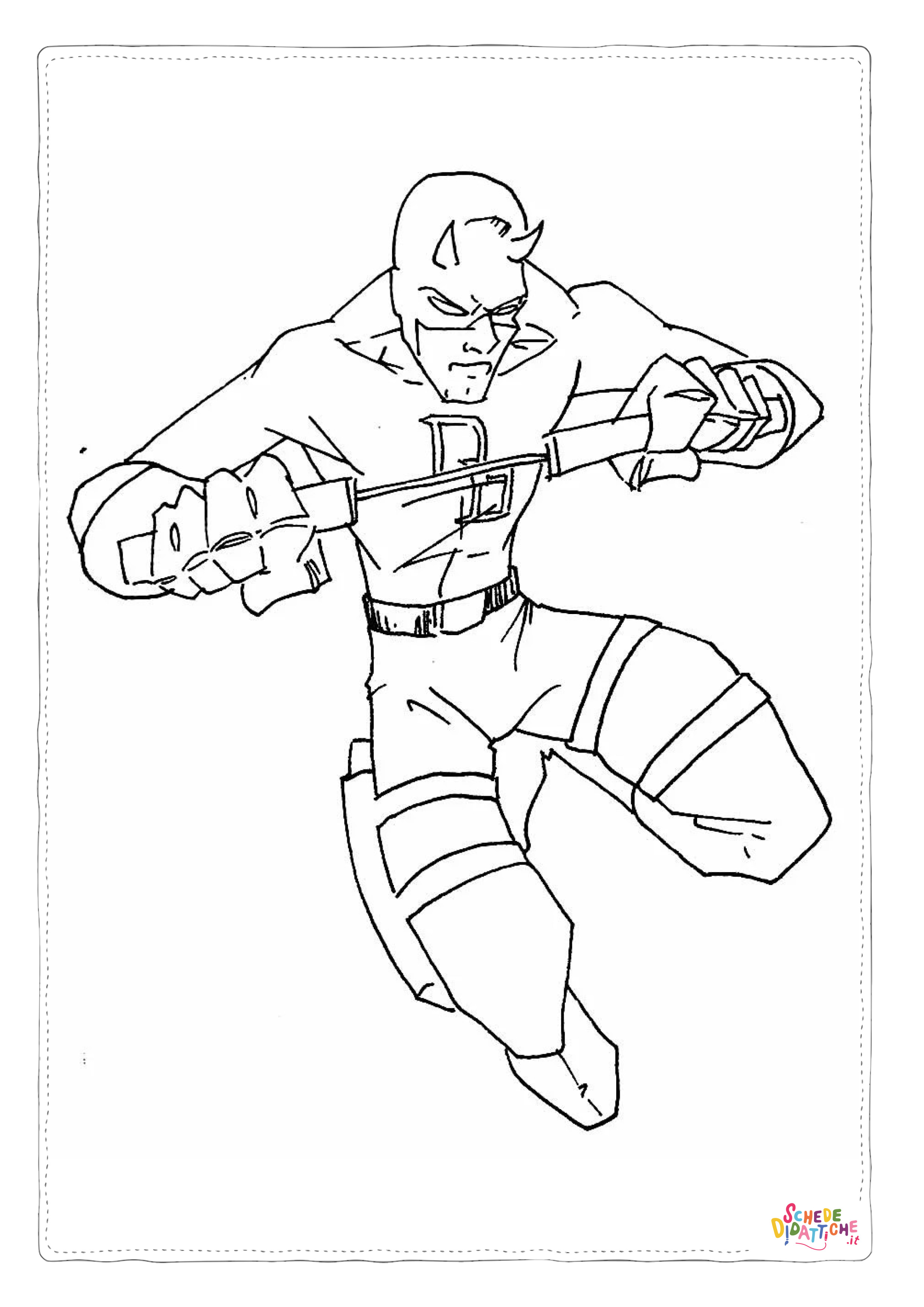 Disegno "Daredevil 16" Daredevil 16