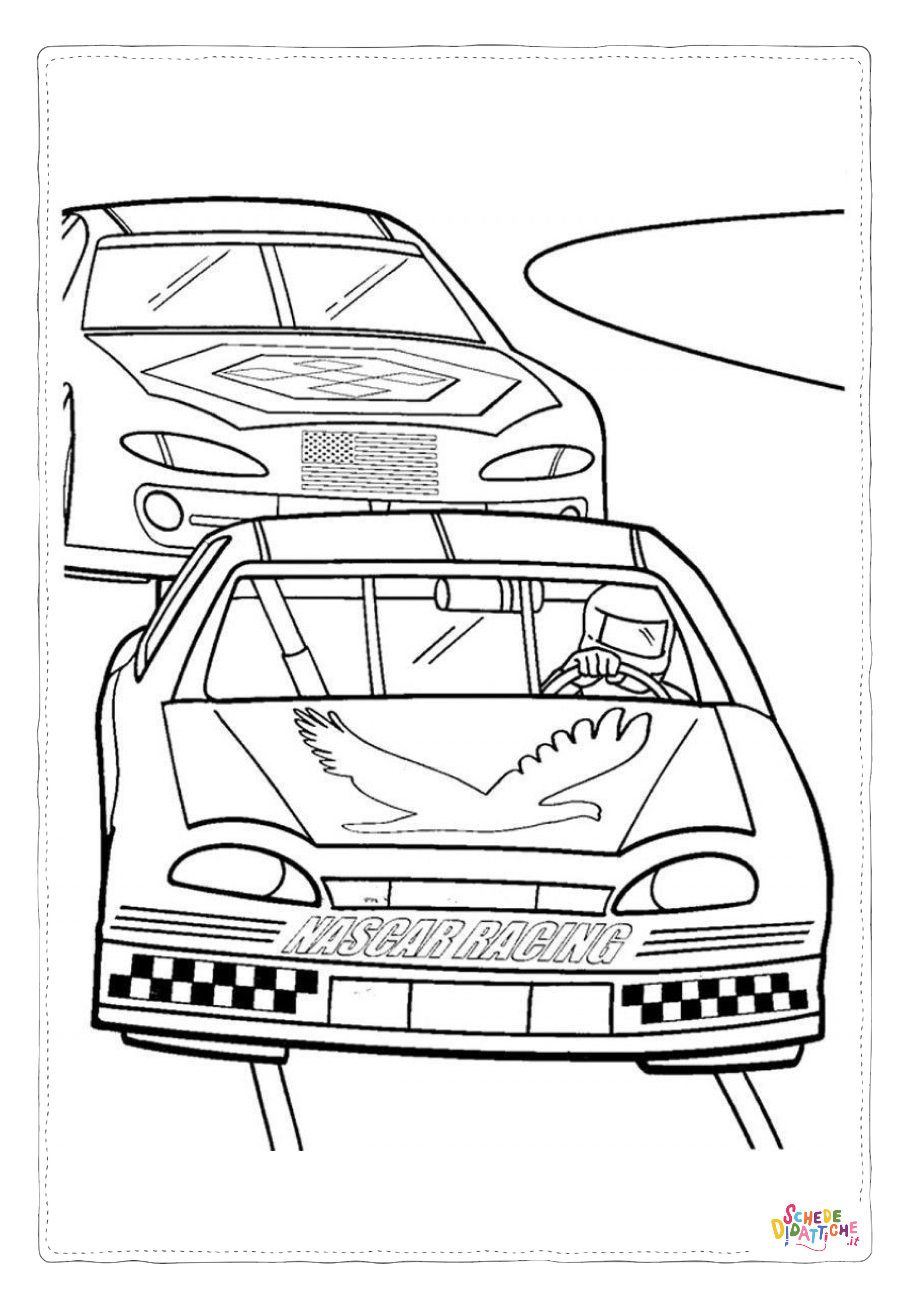Disegno di Cars da stampare e colorare 258