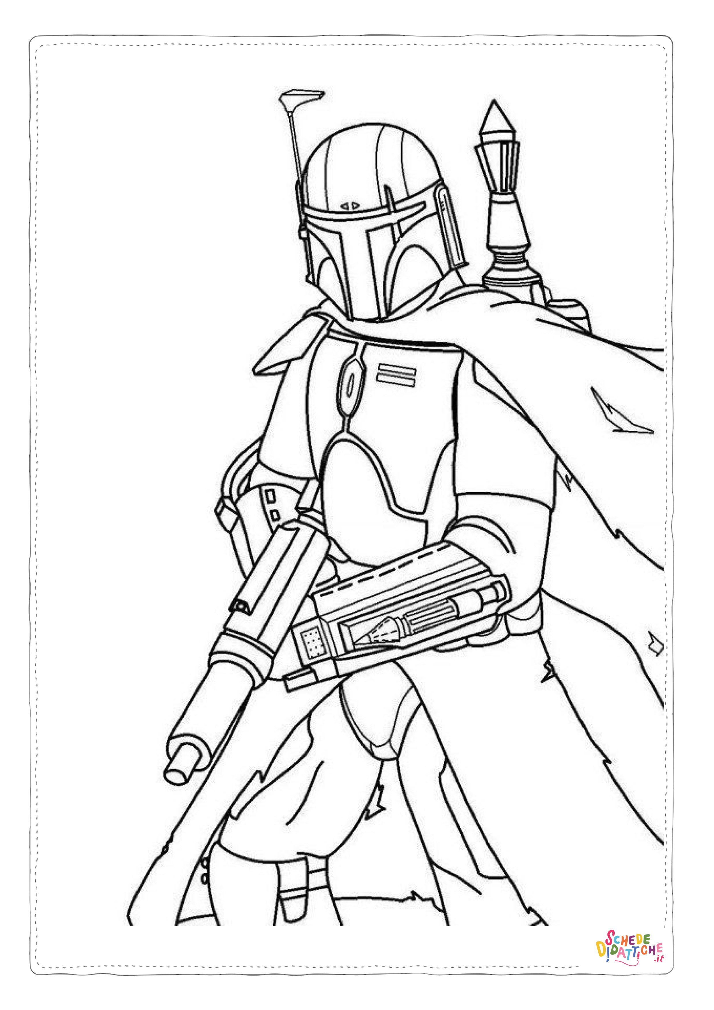 Disegno "Disegno di Star Wars da stampare e colorare 58" Disegno di Star Wars da stampare e colorare 58