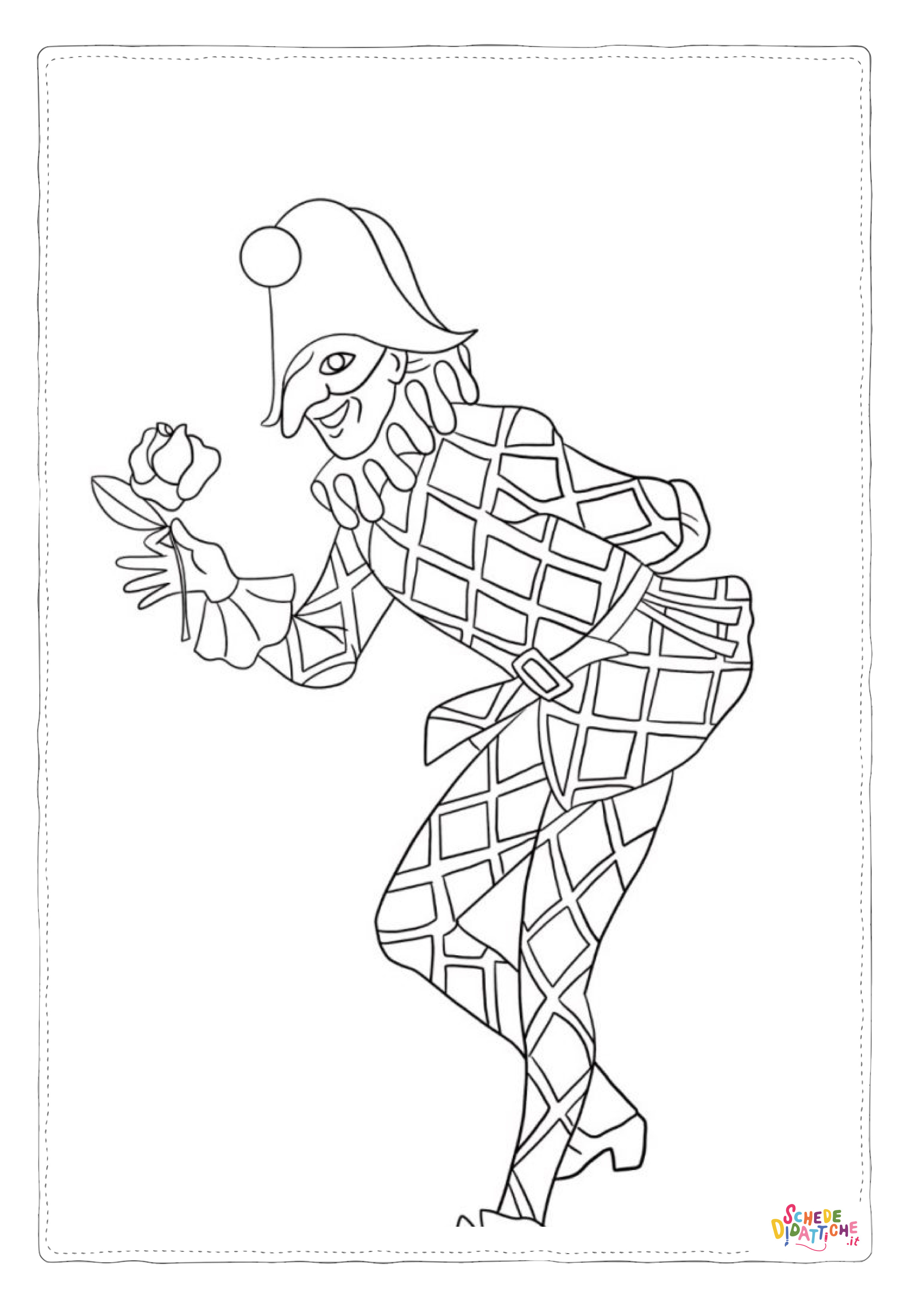 Disegno "Arlecchino 06" Arlecchino 06