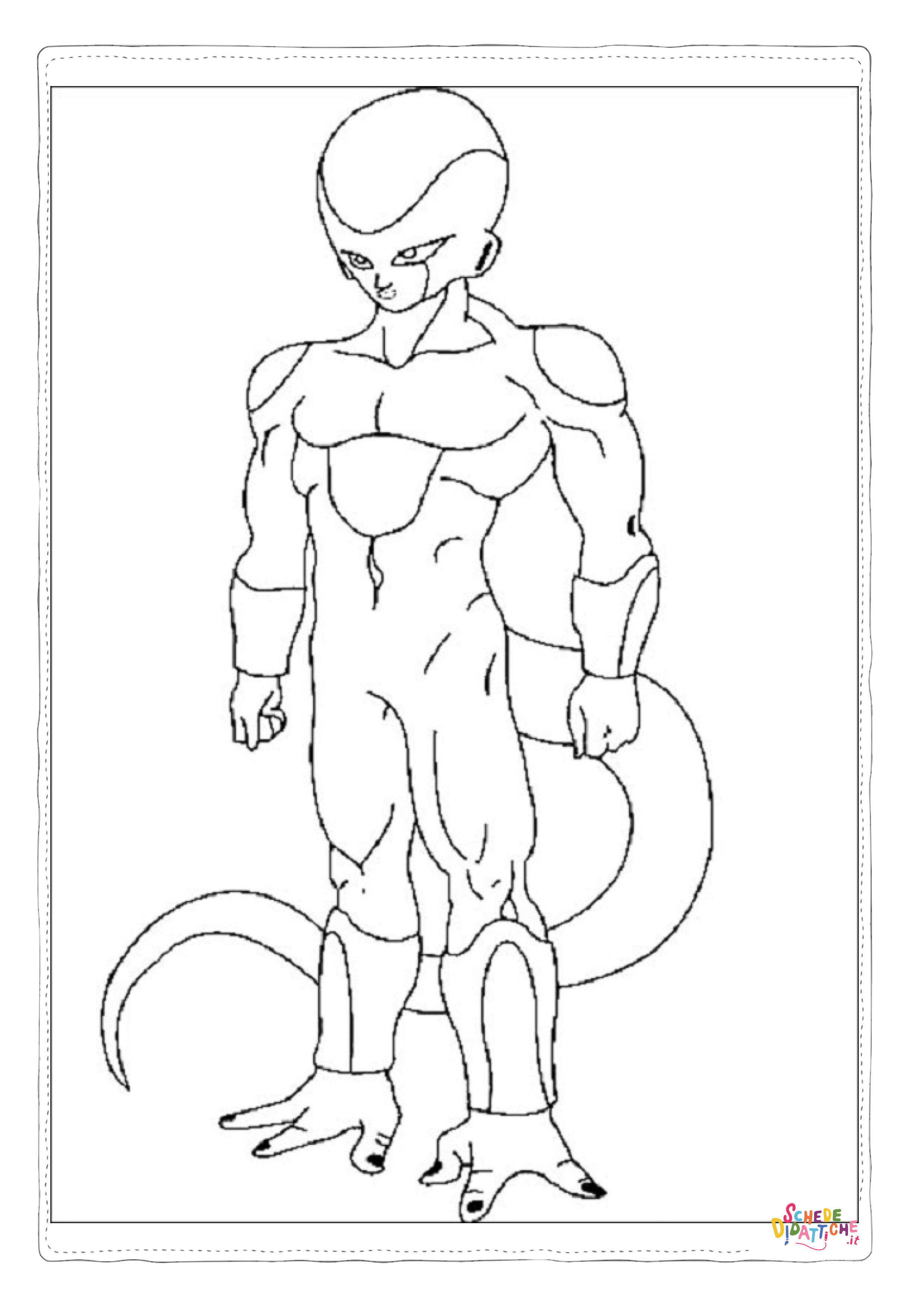 Disegno "Disegno di Dragon Ball da stampare e colorare 83" Disegno di Dragon Ball da stampare e colorare 83