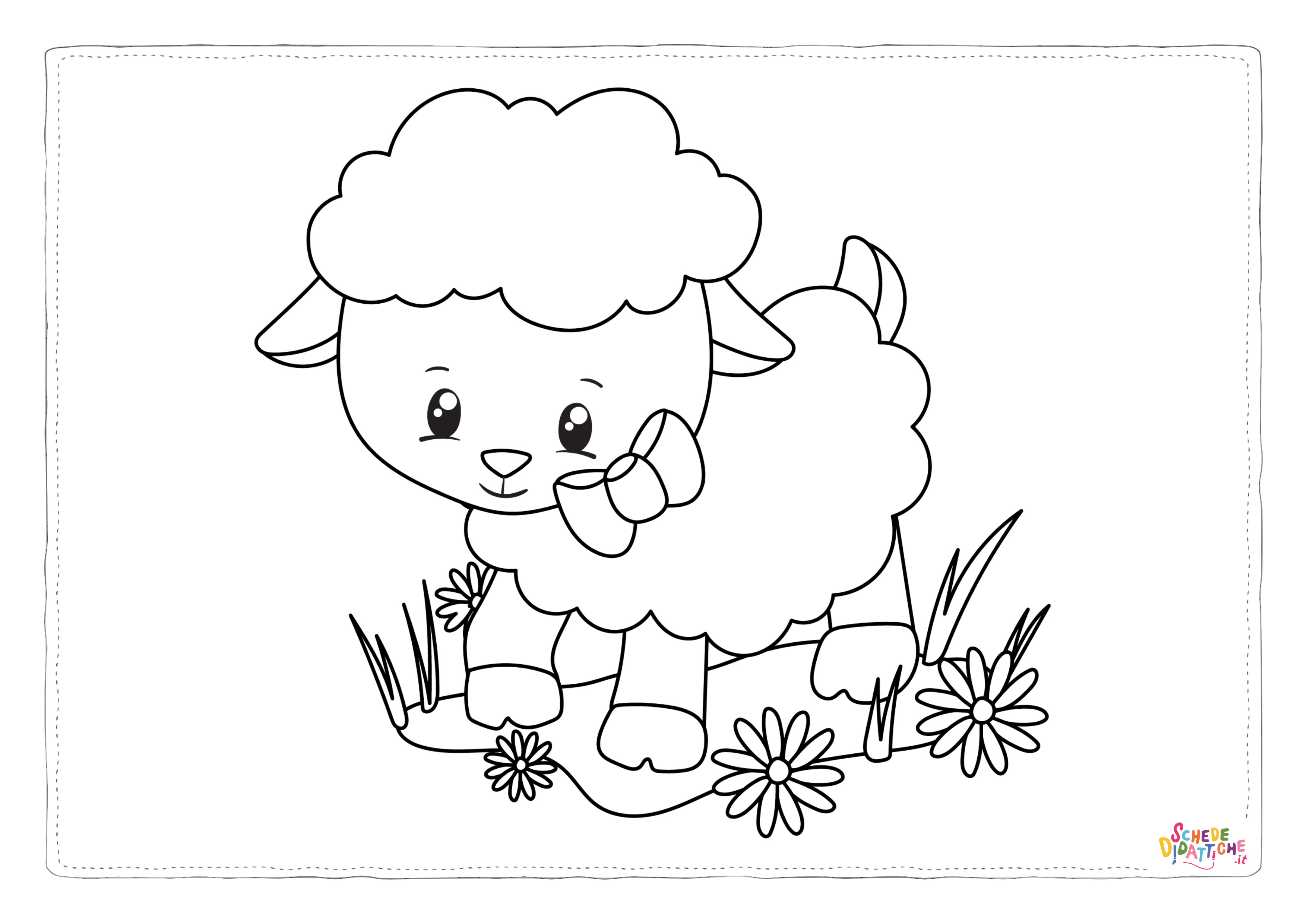 Disegno "EASTER-LAMB-STAMPS-05" EASTER-LAMB-STAMPS-05
