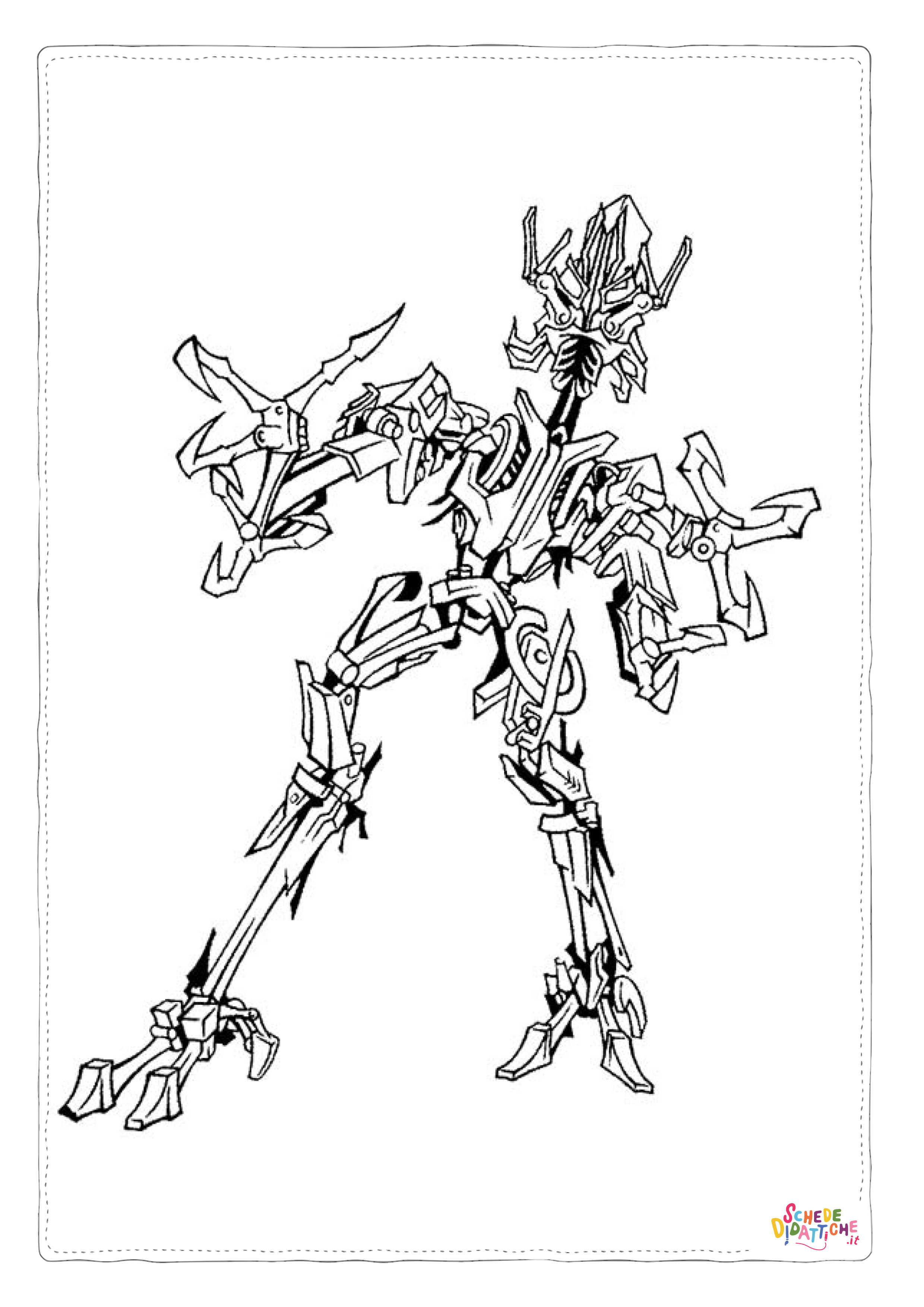 Disegno "Disegno di Transformers da stampare e colorare 62" Disegno di Transformers da stampare e colorare 62