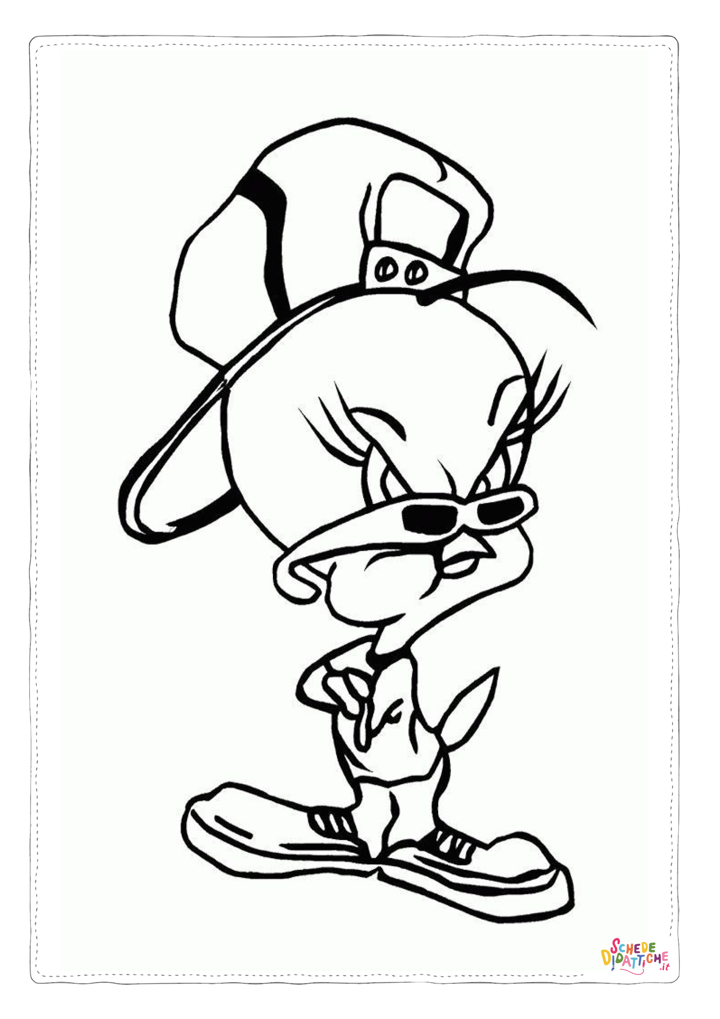 Disegno "Disegno di Titty da stampare e colorare 60" Disegno di Titty da stampare e colorare 60