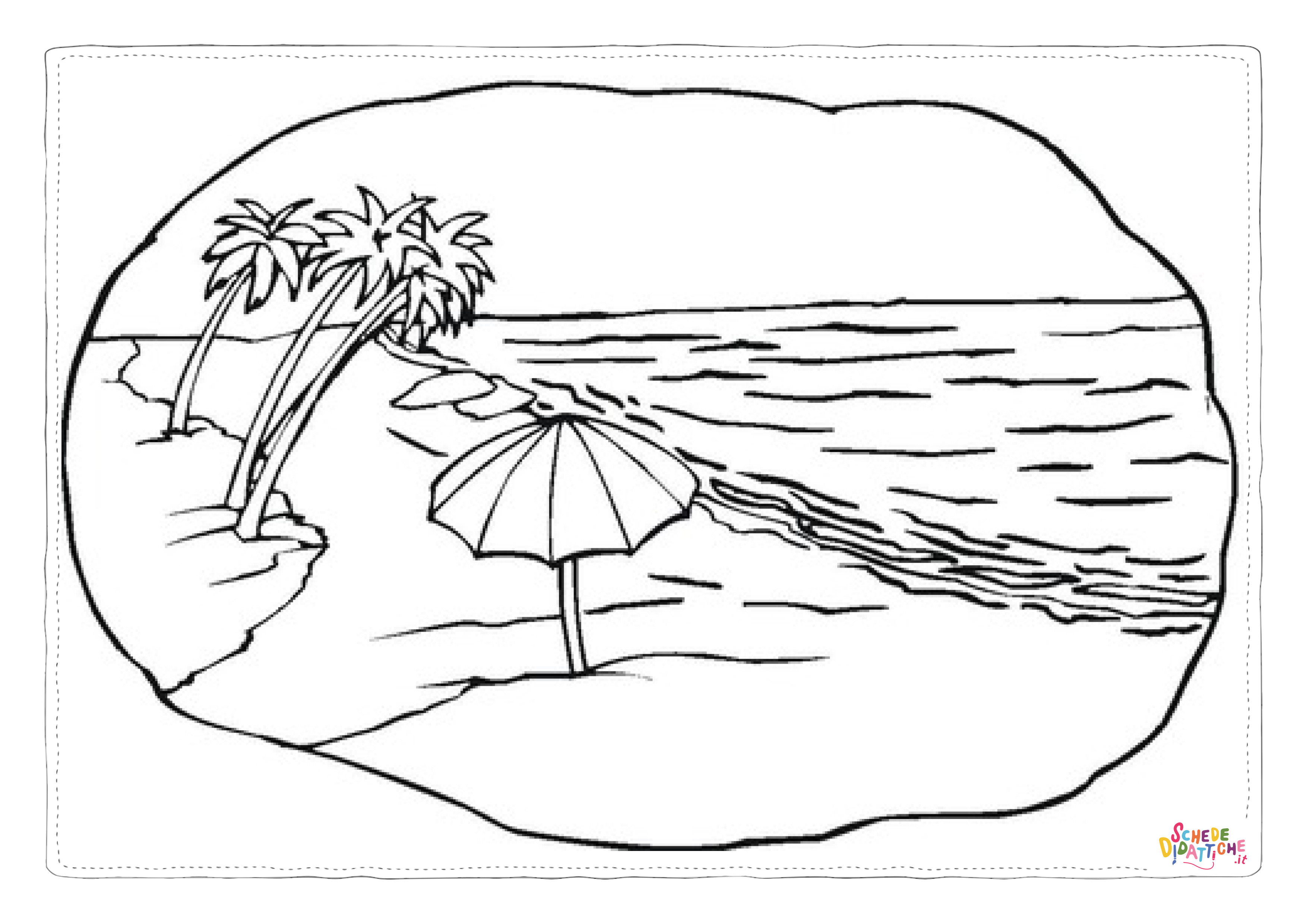 Disegno "Disegni Estate in spiaggia 36" Disegni Estate in spiaggia 36