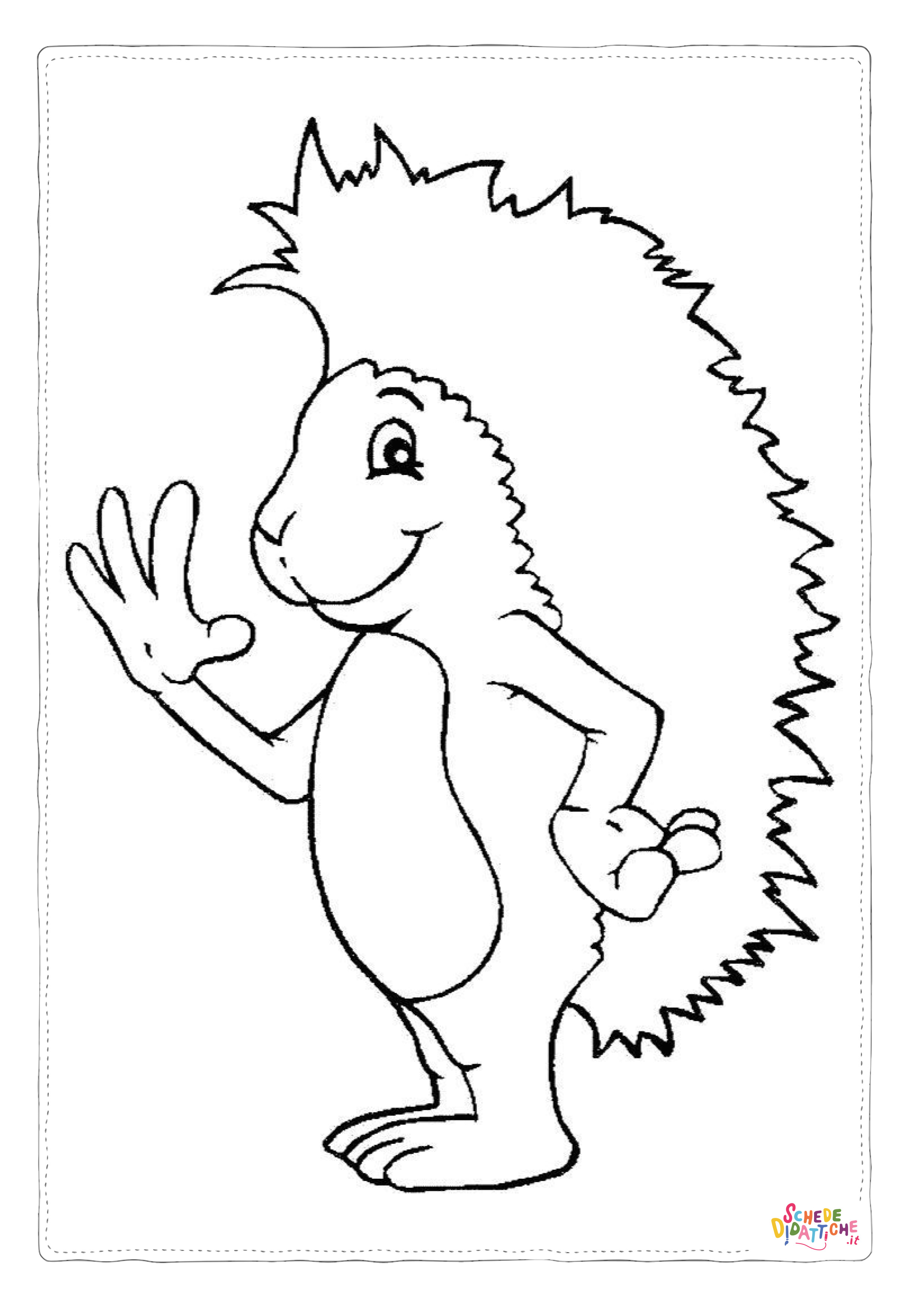 Disegno "Disegno di puzzola da stampare e colorare 13" Disegno di puzzola da stampare e colorare 13