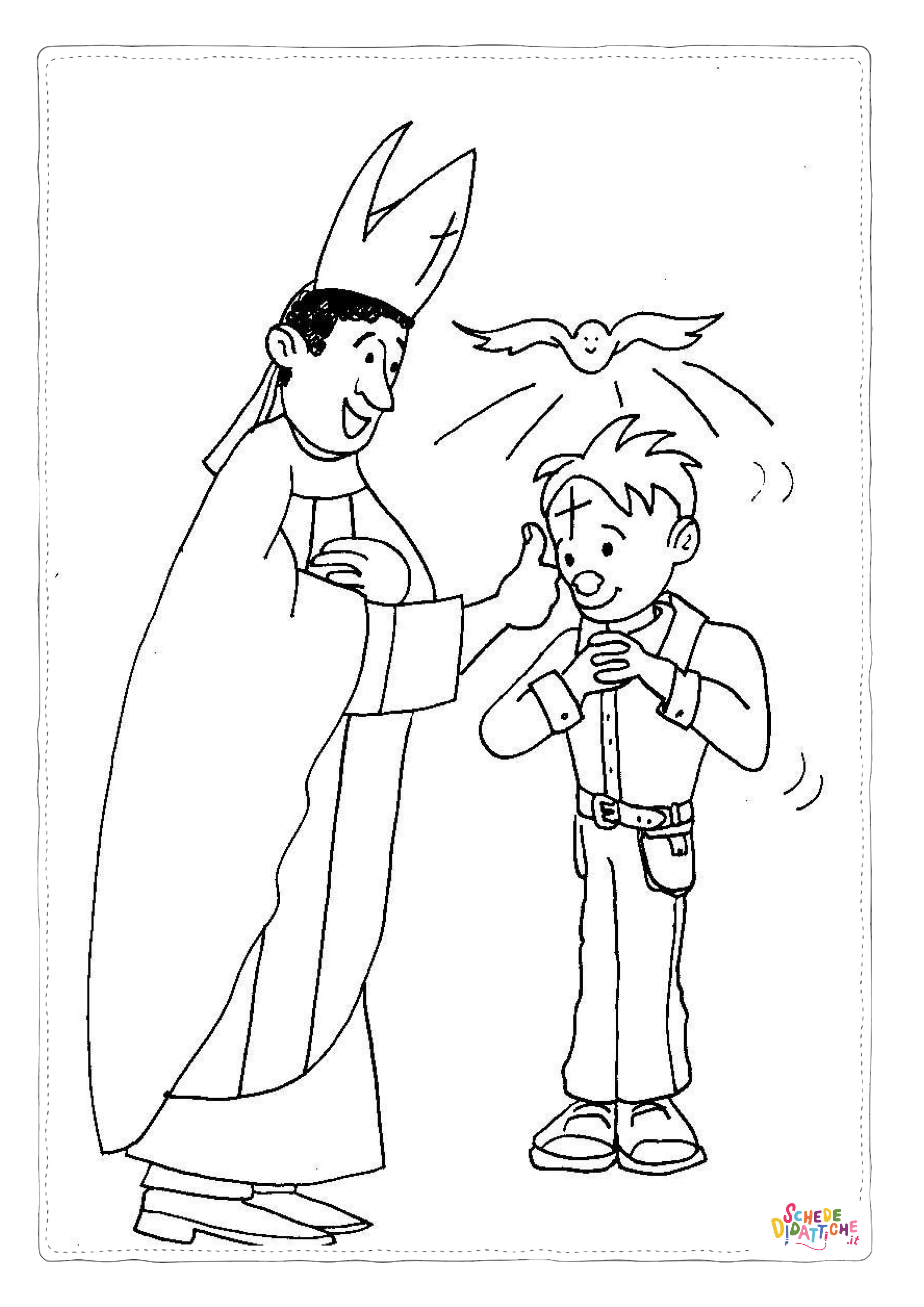 Disegno di Cristianesimo da stampare e colorare 125