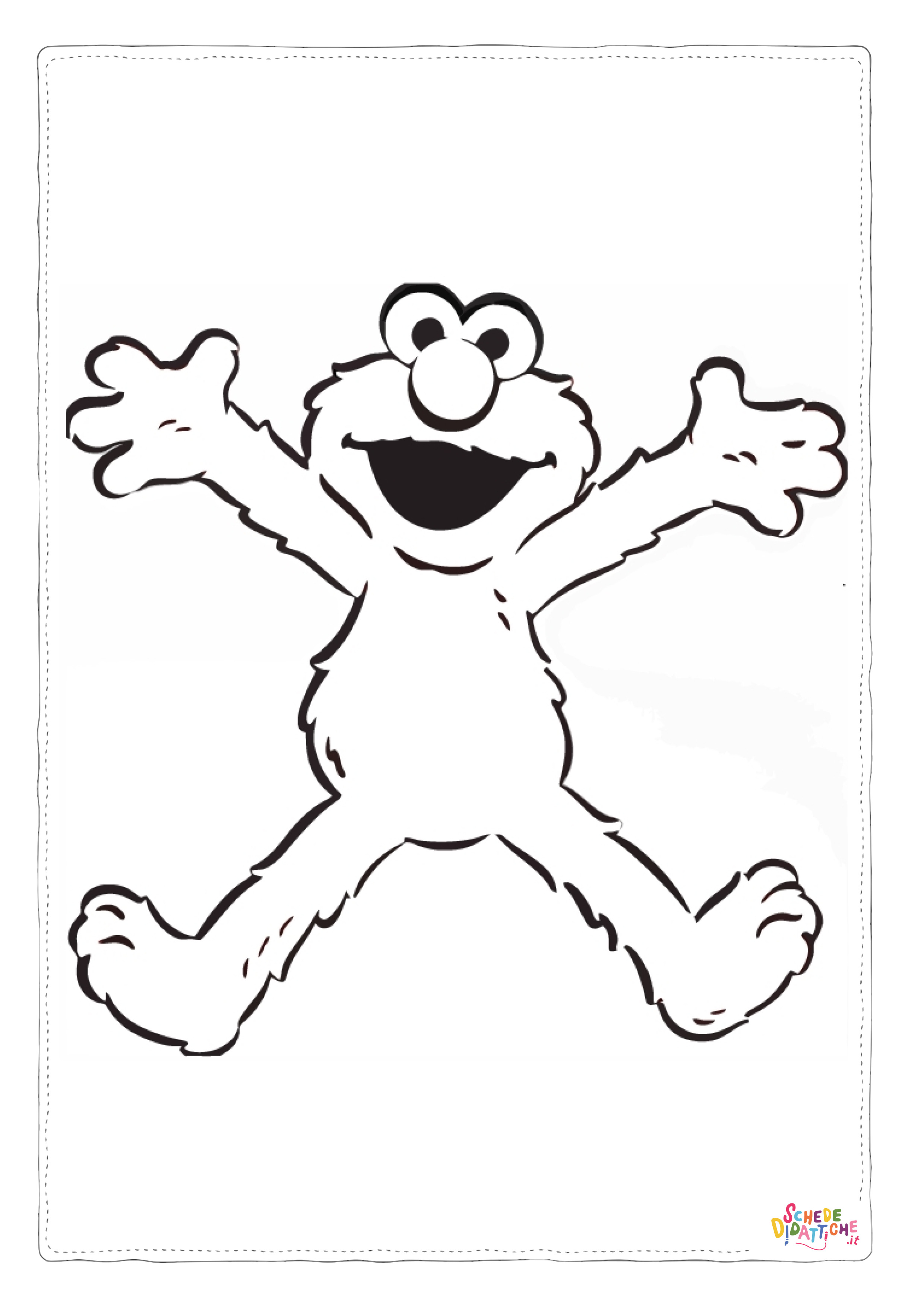 Disegno "Disegno di Muppets da stampare e colorare 15" Disegno di Muppets da stampare e colorare 15