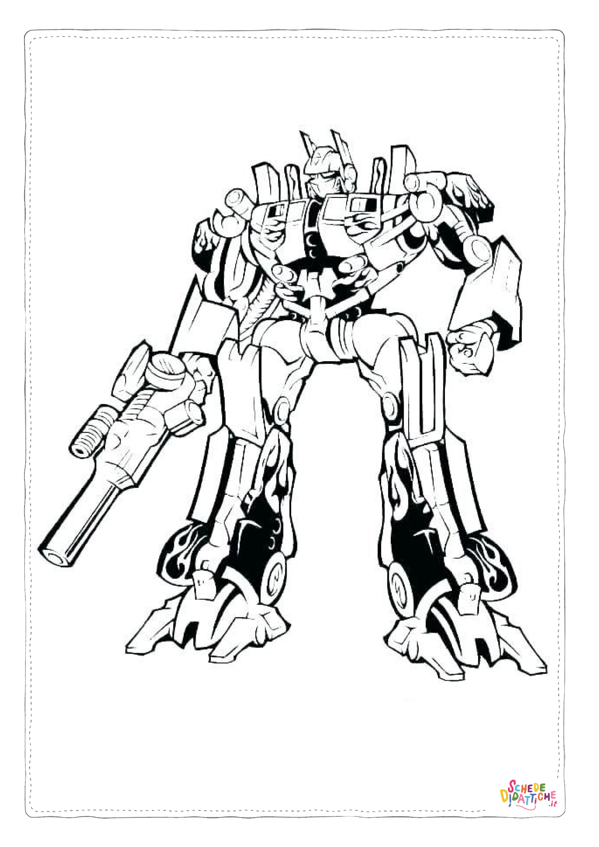 Disegno "Disegno di Transformers da stampare e colorare 79" Disegno di Transformers da stampare e colorare 79
