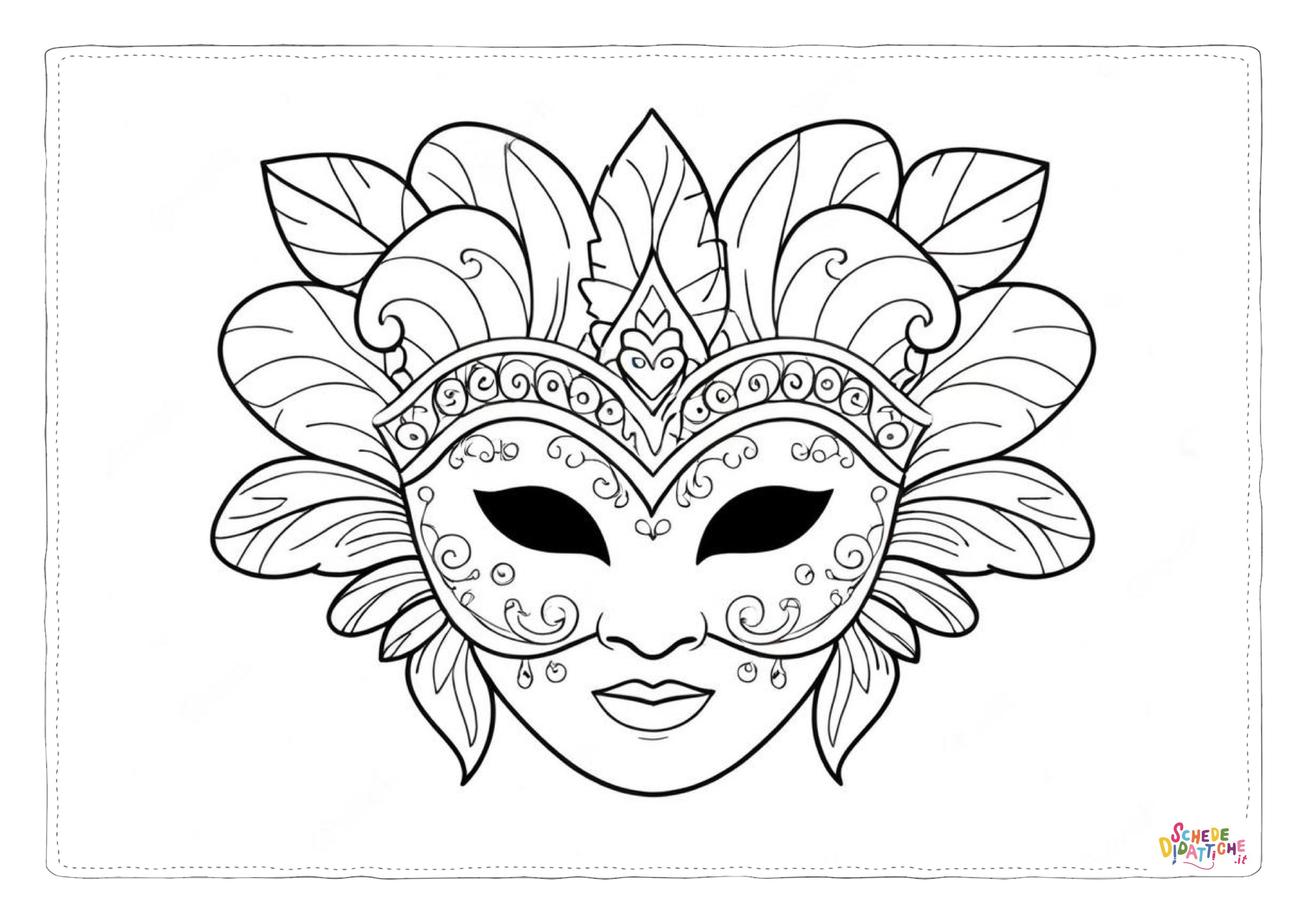 Disegno "Maschera 55" Maschera 55