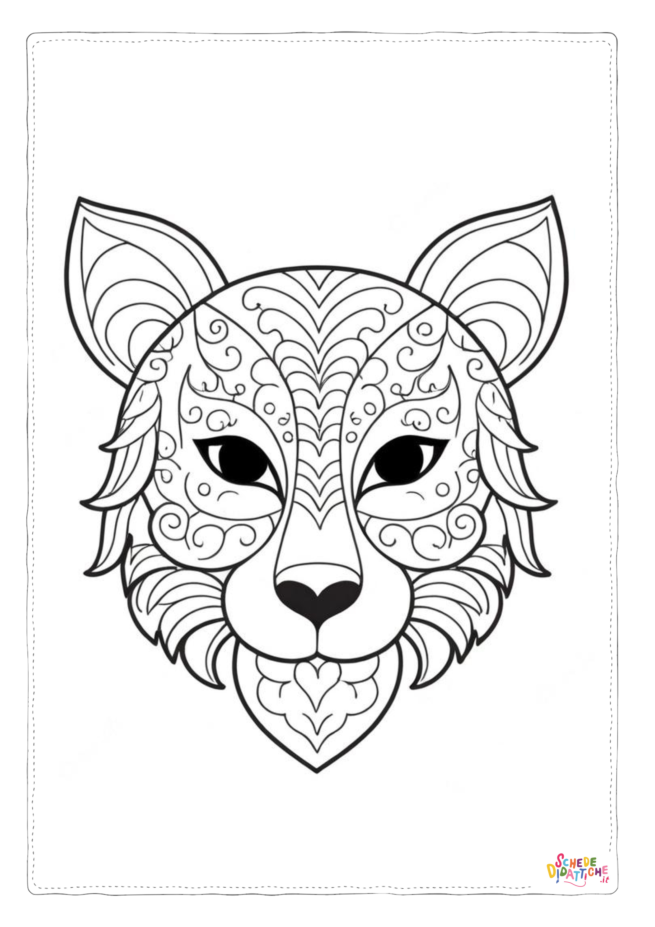Disegno "Maschera 63" Maschera 63