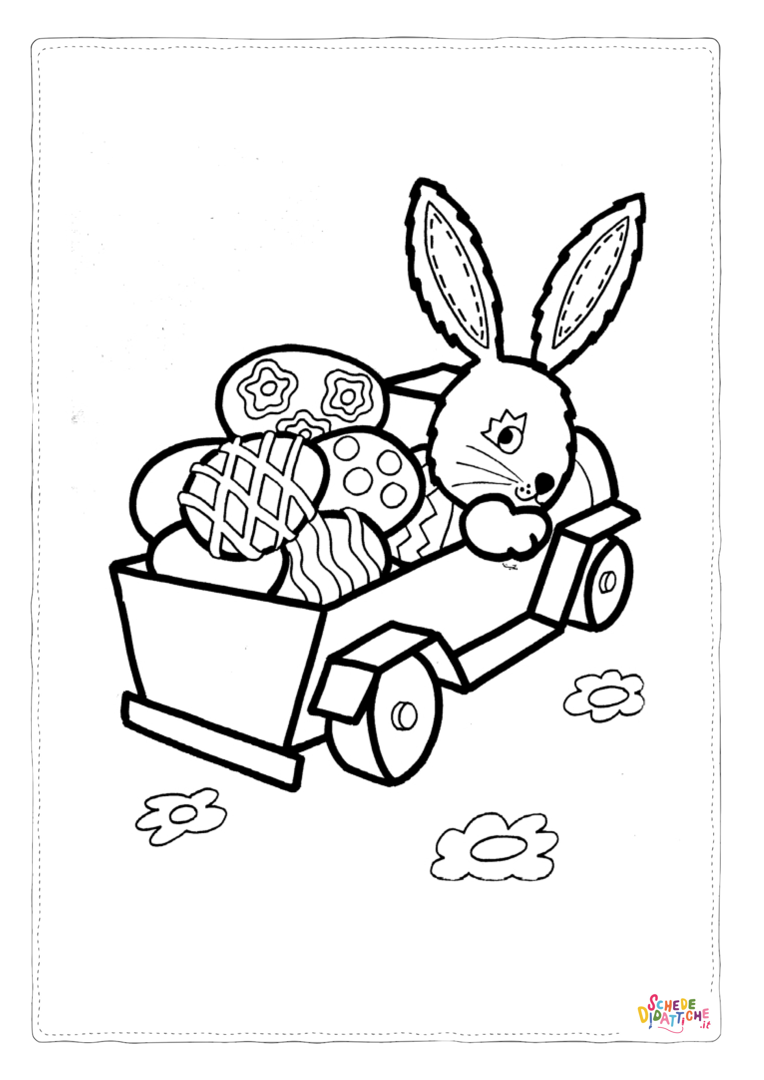 Disegno "Disegno di uovo di Pasqua da stampare e colorare 169" Disegno di uovo di Pasqua da stampare e colorare 169