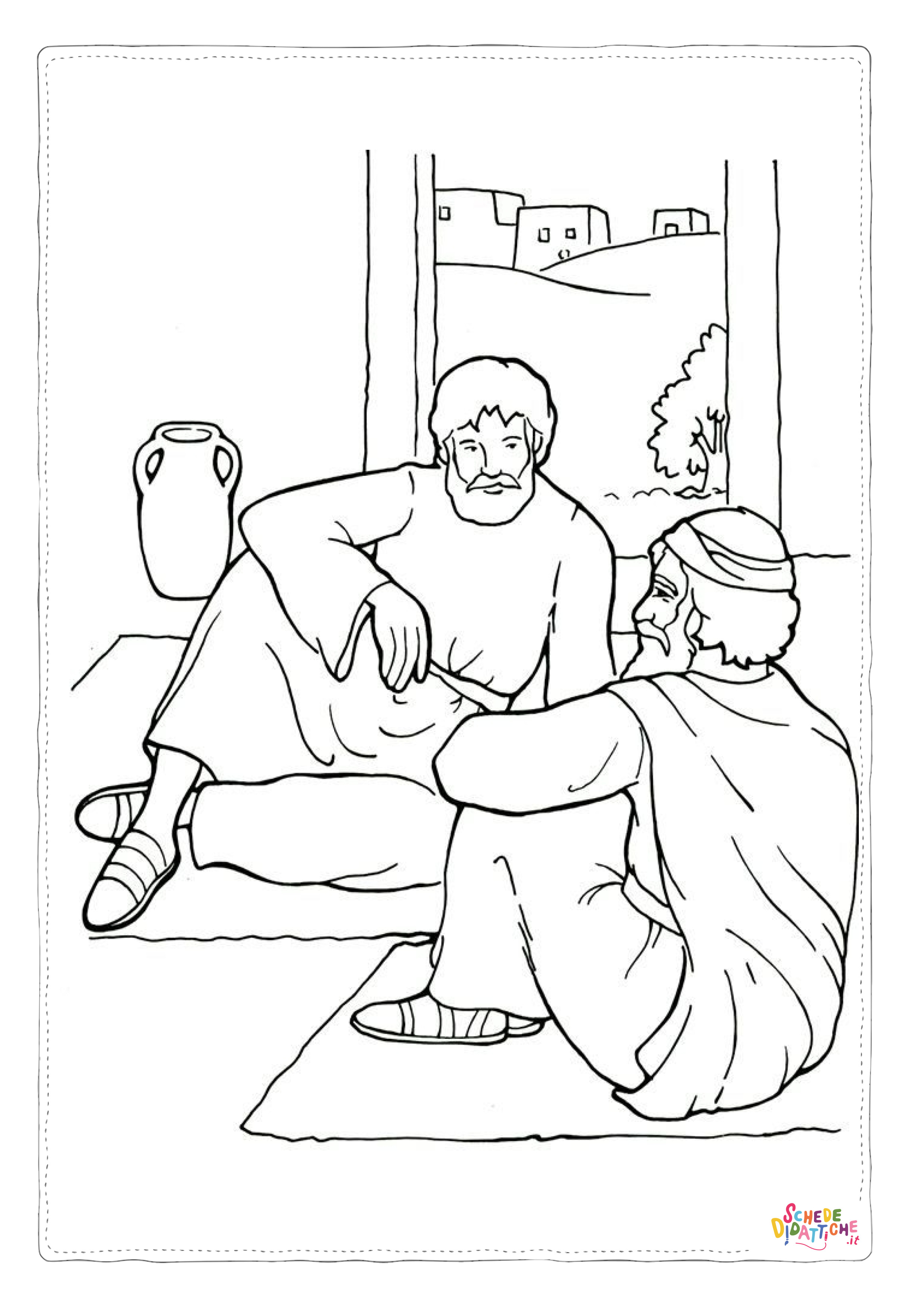 Disegno "Disegno di Cristianesimo da stampare e colorare 253" Disegno di Cristianesimo da stampare e colorare 253