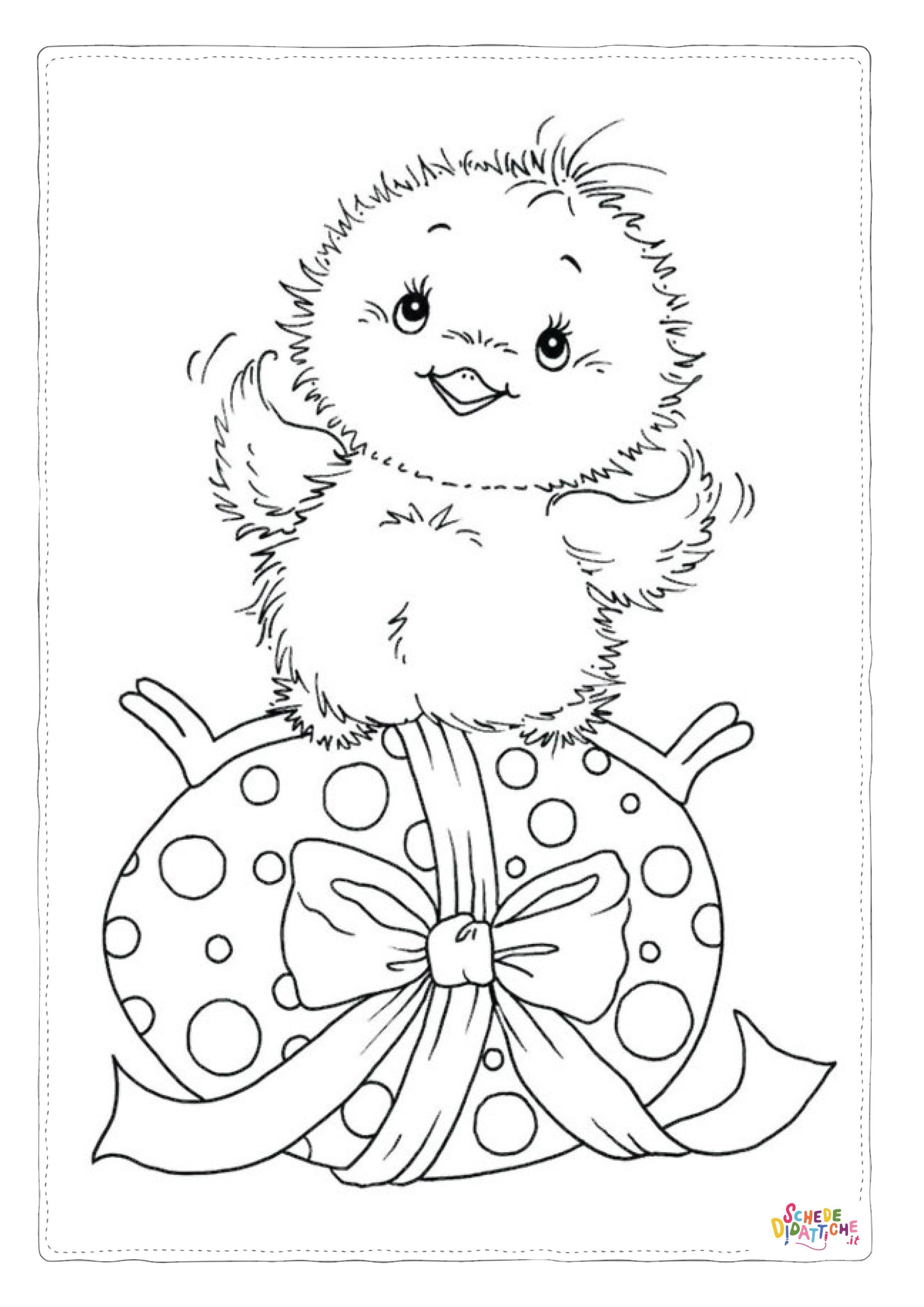 Disegno "Pulcini-Pasquali-da-colorare-01" Pulcini-Pasquali-da-colorare-01