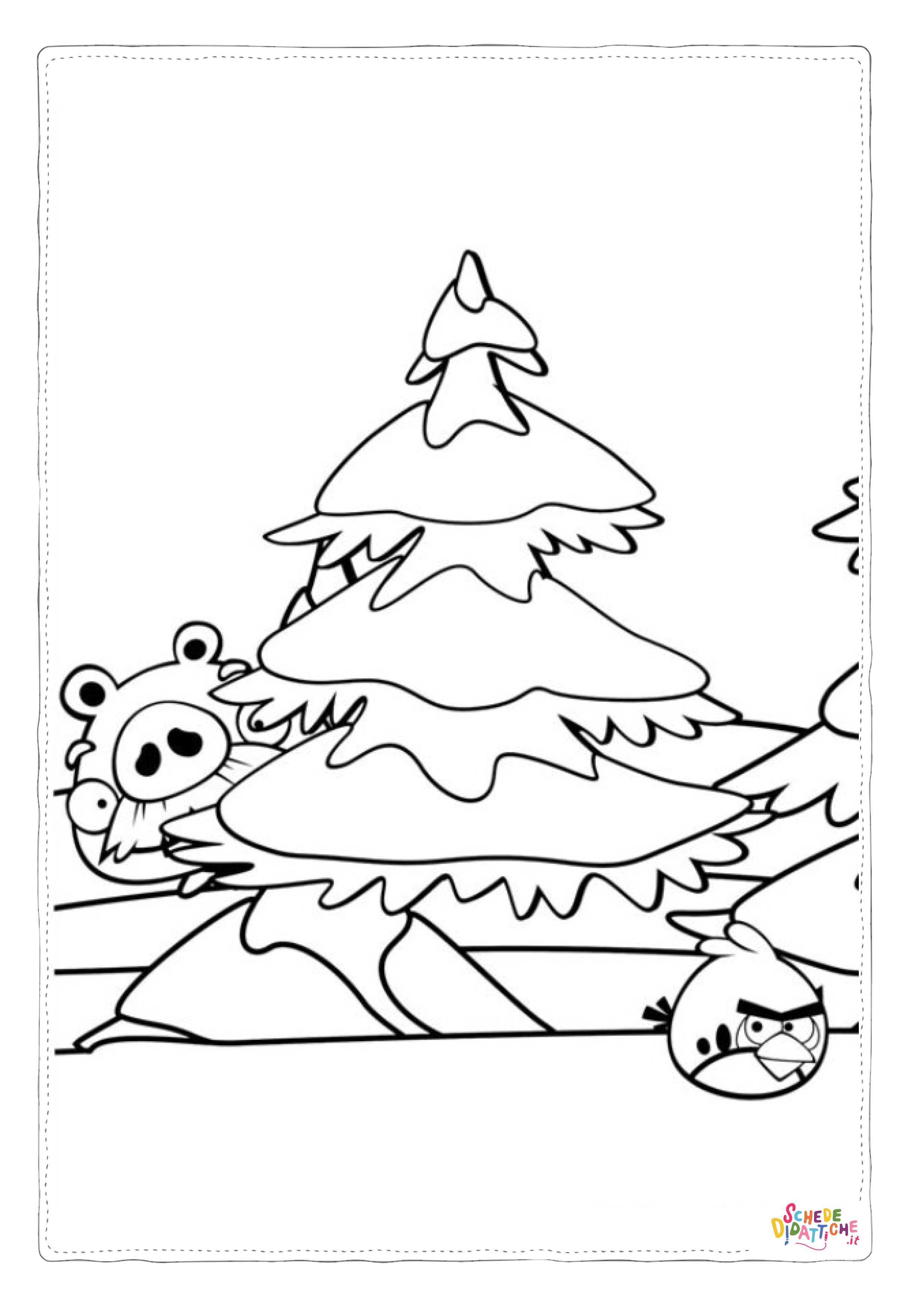 Disegno "Disegno di Angry birds da stampare e colorare 84" Disegno di Angry birds da stampare e colorare 84