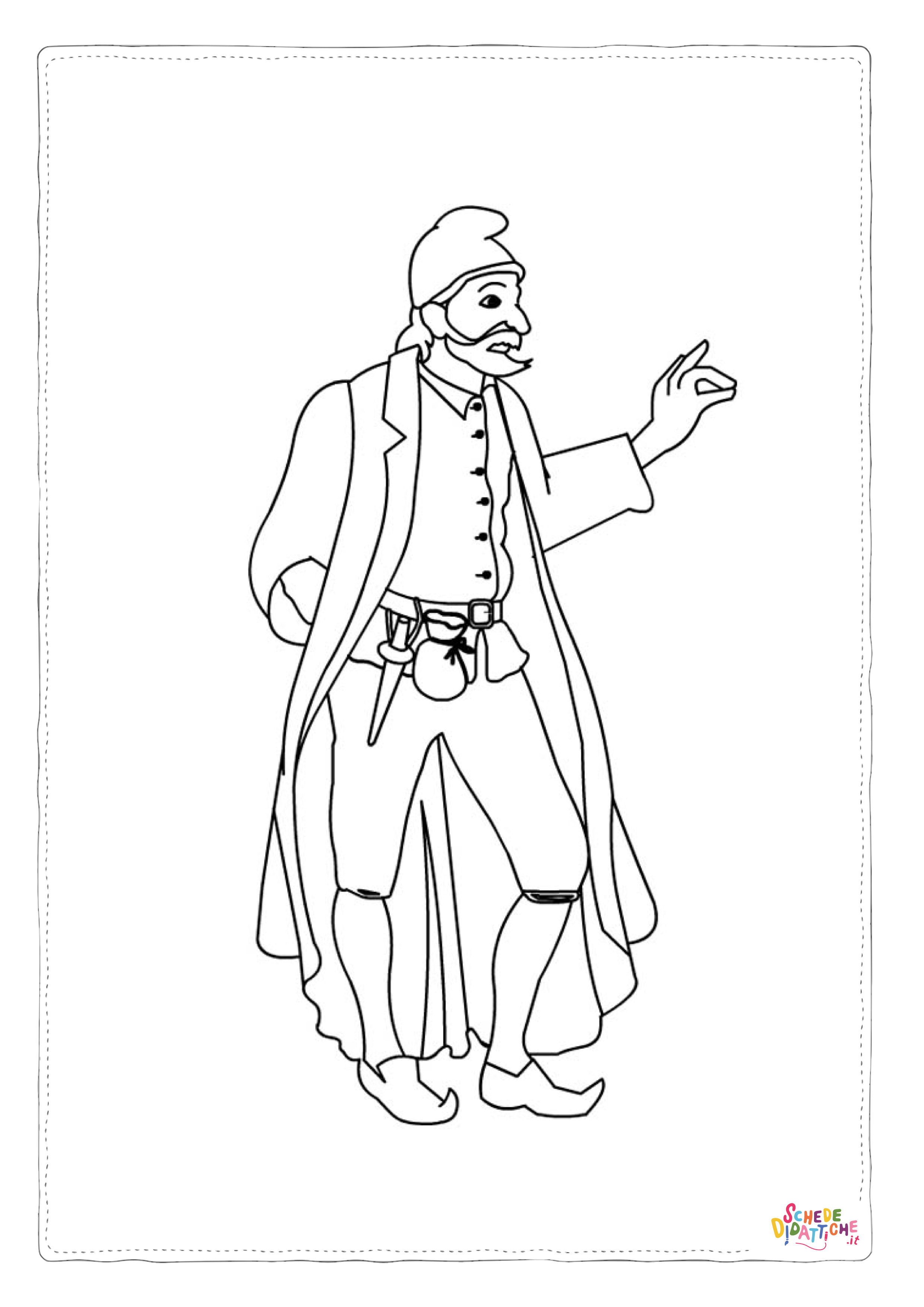 Disegno "Pantalone 01" Pantalone 01