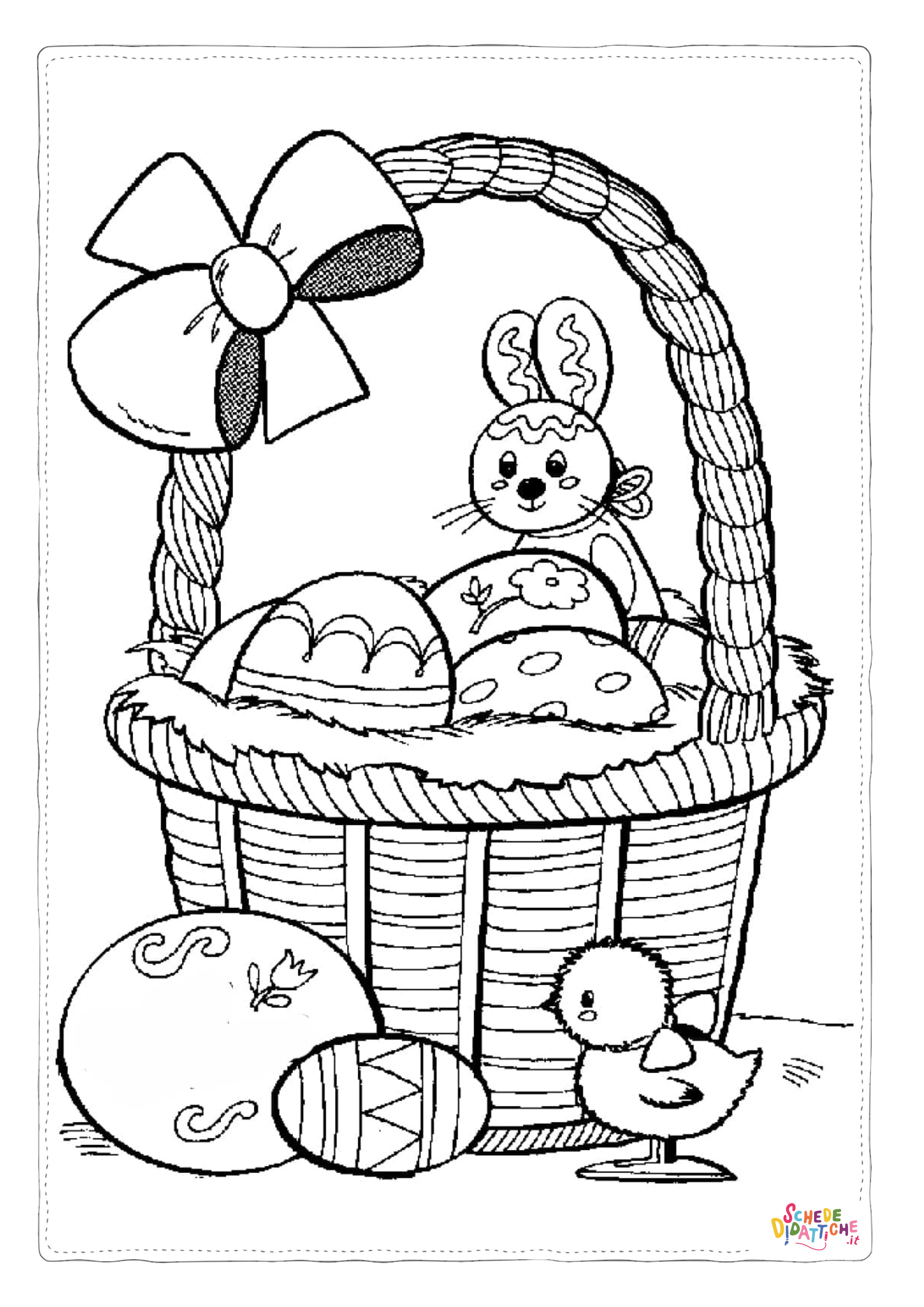 Disegno "Disegno di uovo di Pasqua da stampare e colorare 136" Disegno di uovo di Pasqua da stampare e colorare 136