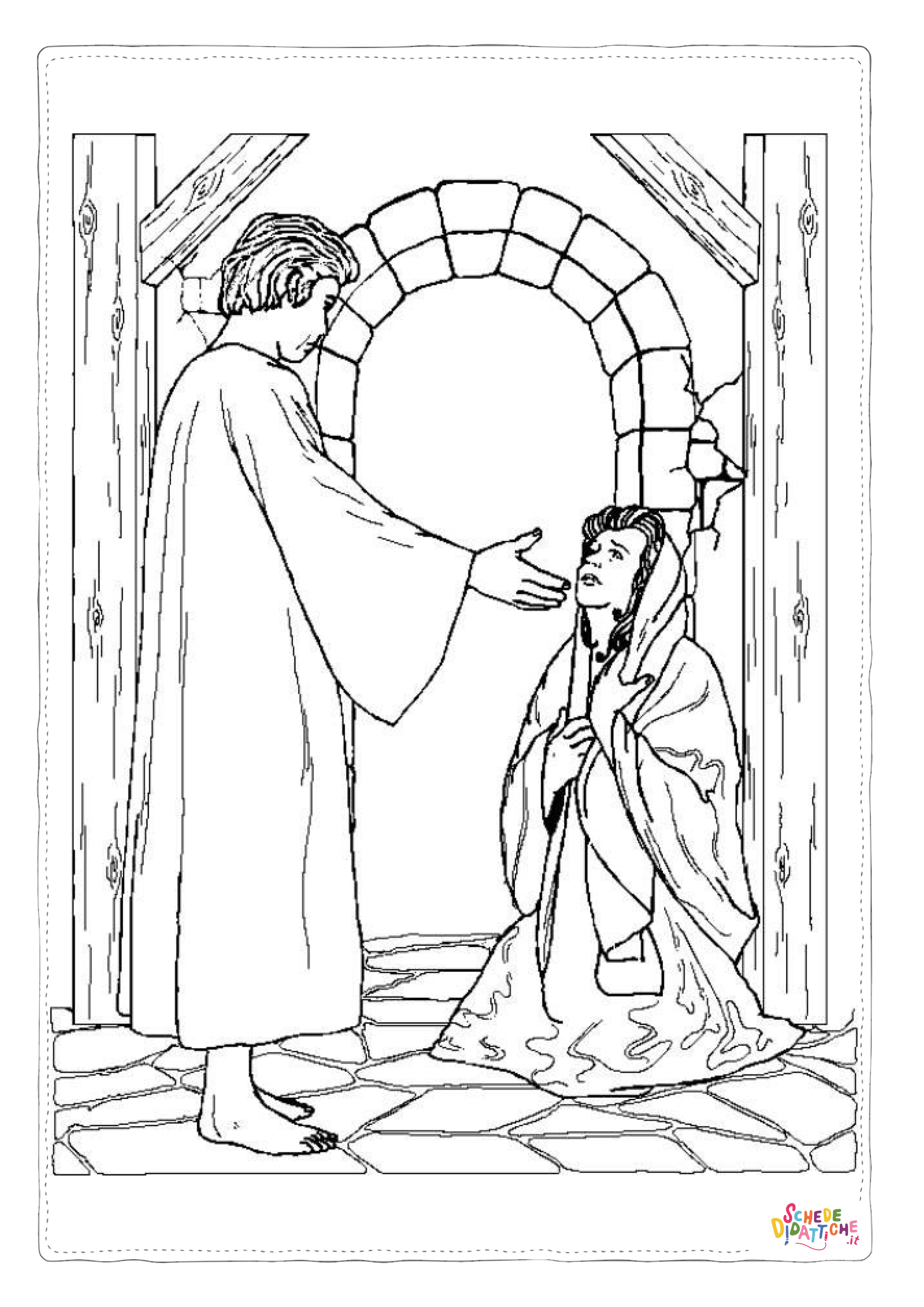 Disegno "Disegno di Cristianesimo da stampare e colorare 343" Disegno di Cristianesimo da stampare e colorare 343