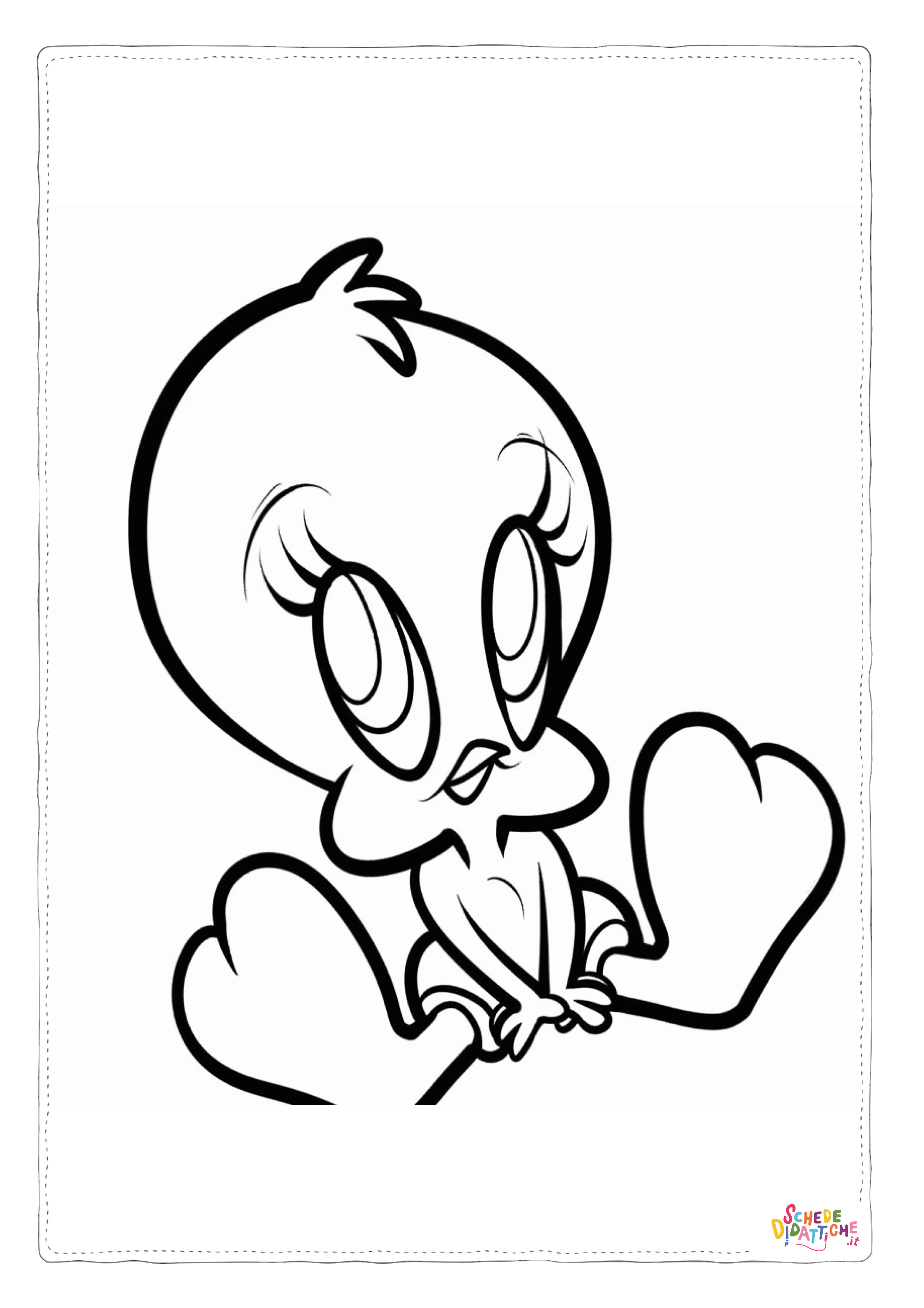 Disegno "Disegno di Titty da stampare e colorare 6" Disegno di Titty da stampare e colorare 6