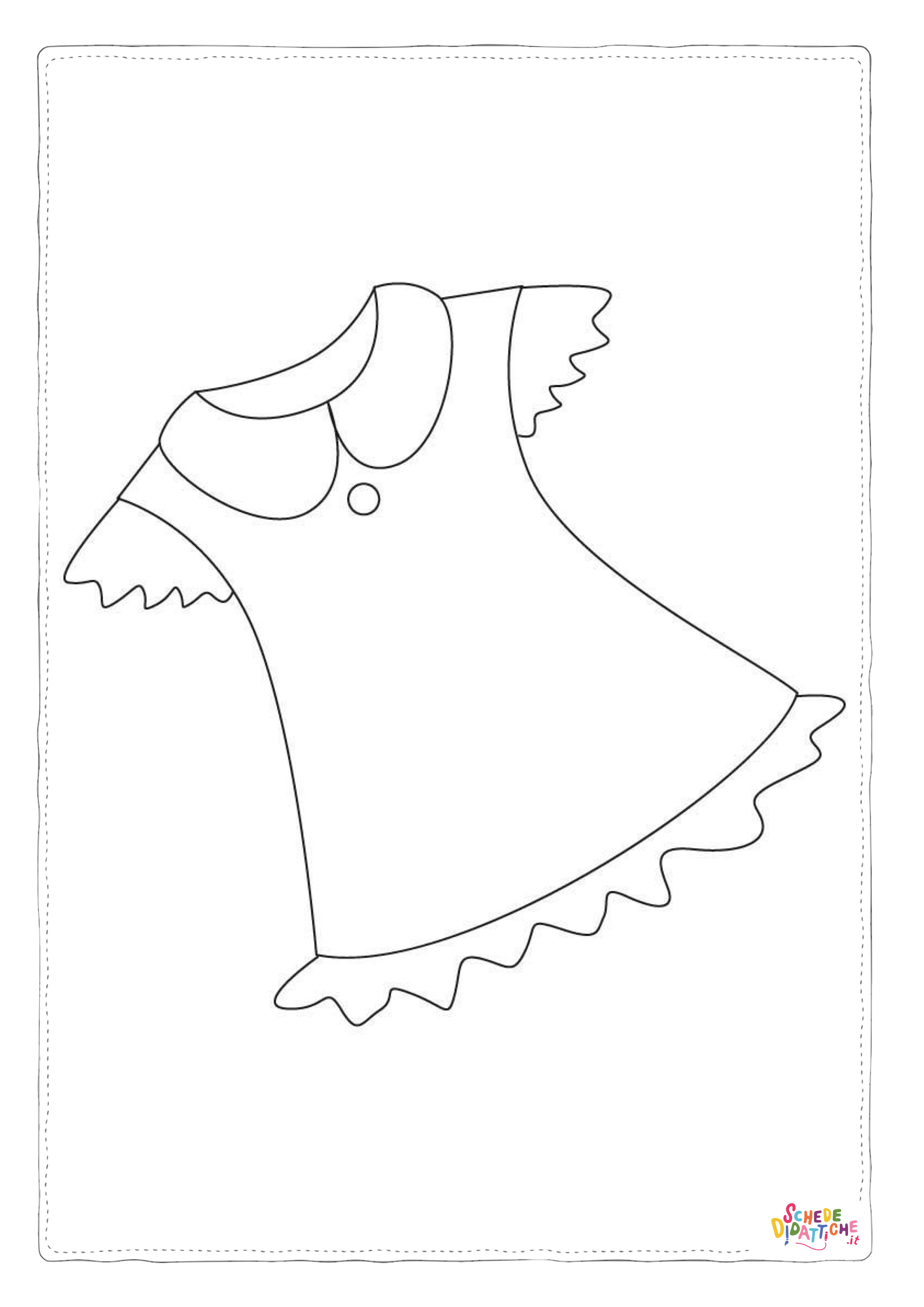 Disegno "Disegno di maglietta da stampare e colorare 16" Disegno di maglietta da stampare e colorare 16