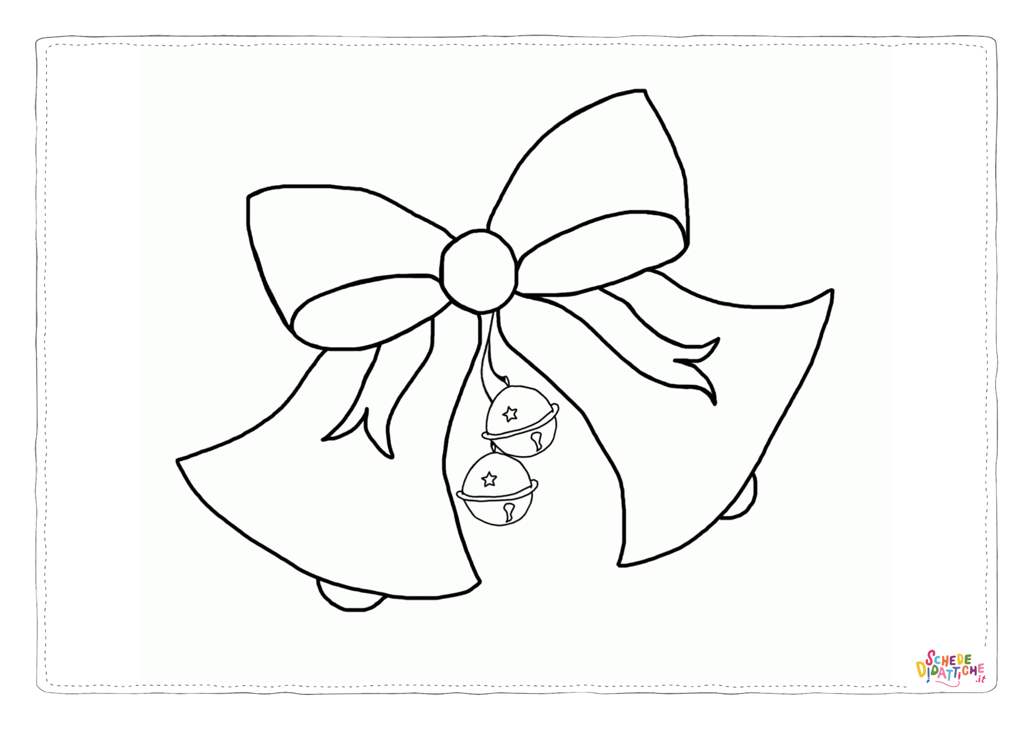 Disegno di campanella da stampare e colorare 15