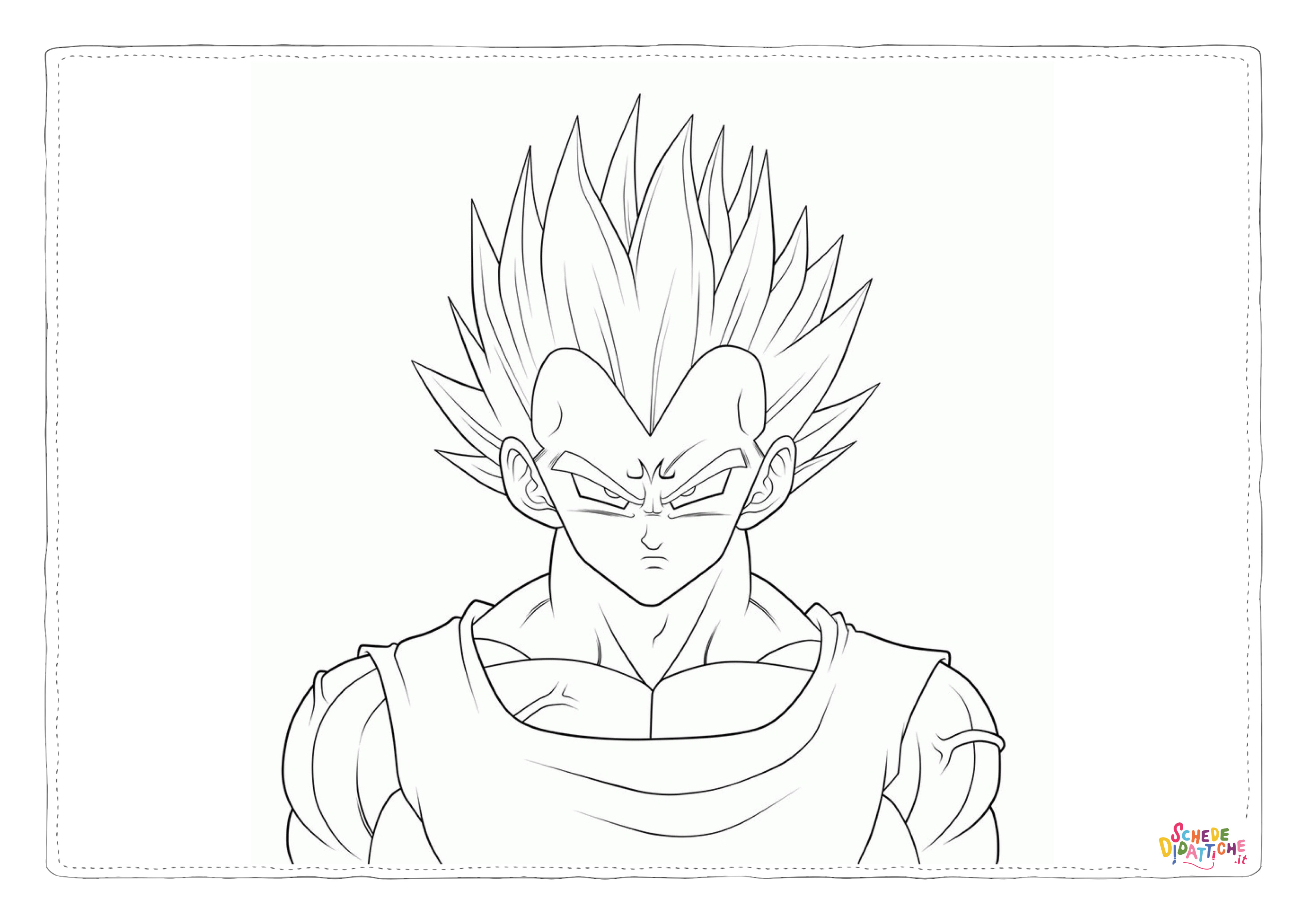 Disegno di Dragon Ball da stampare e colorare 58