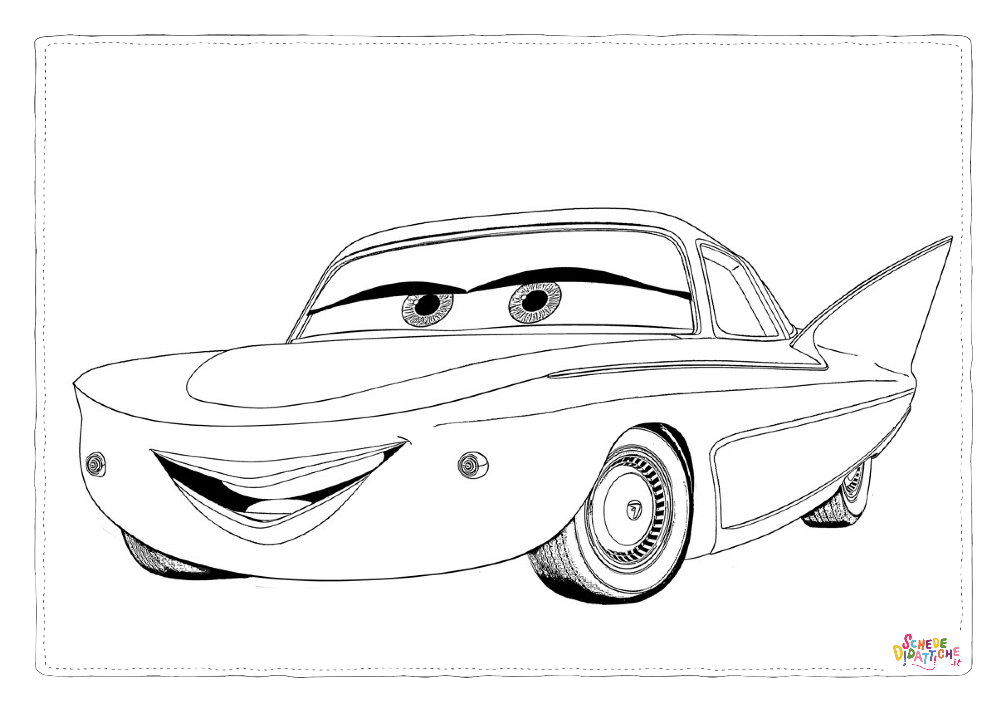 Disegno "Disegno di Cars da stampare e colorare 72" Disegno di Cars da stampare e colorare 72
