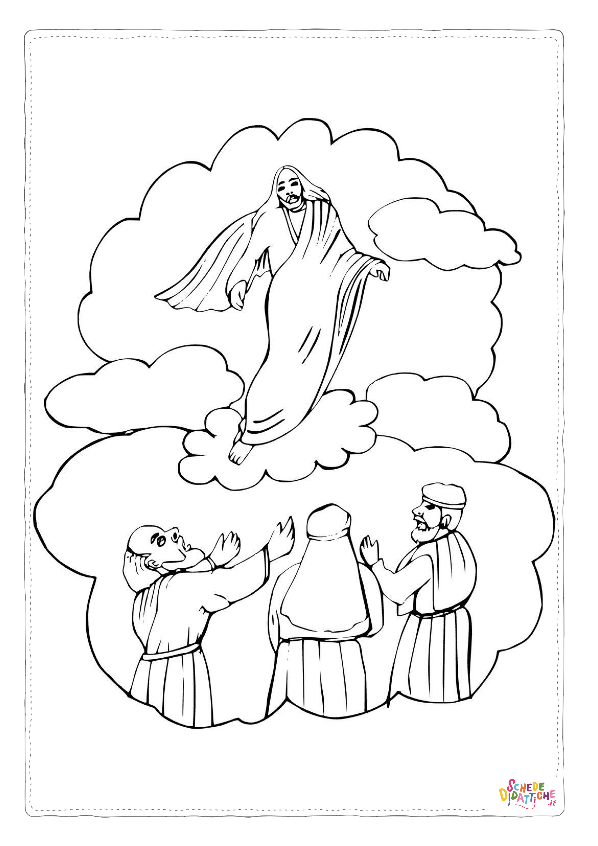 Disegno di Cristianesimo da stampare e colorare 103