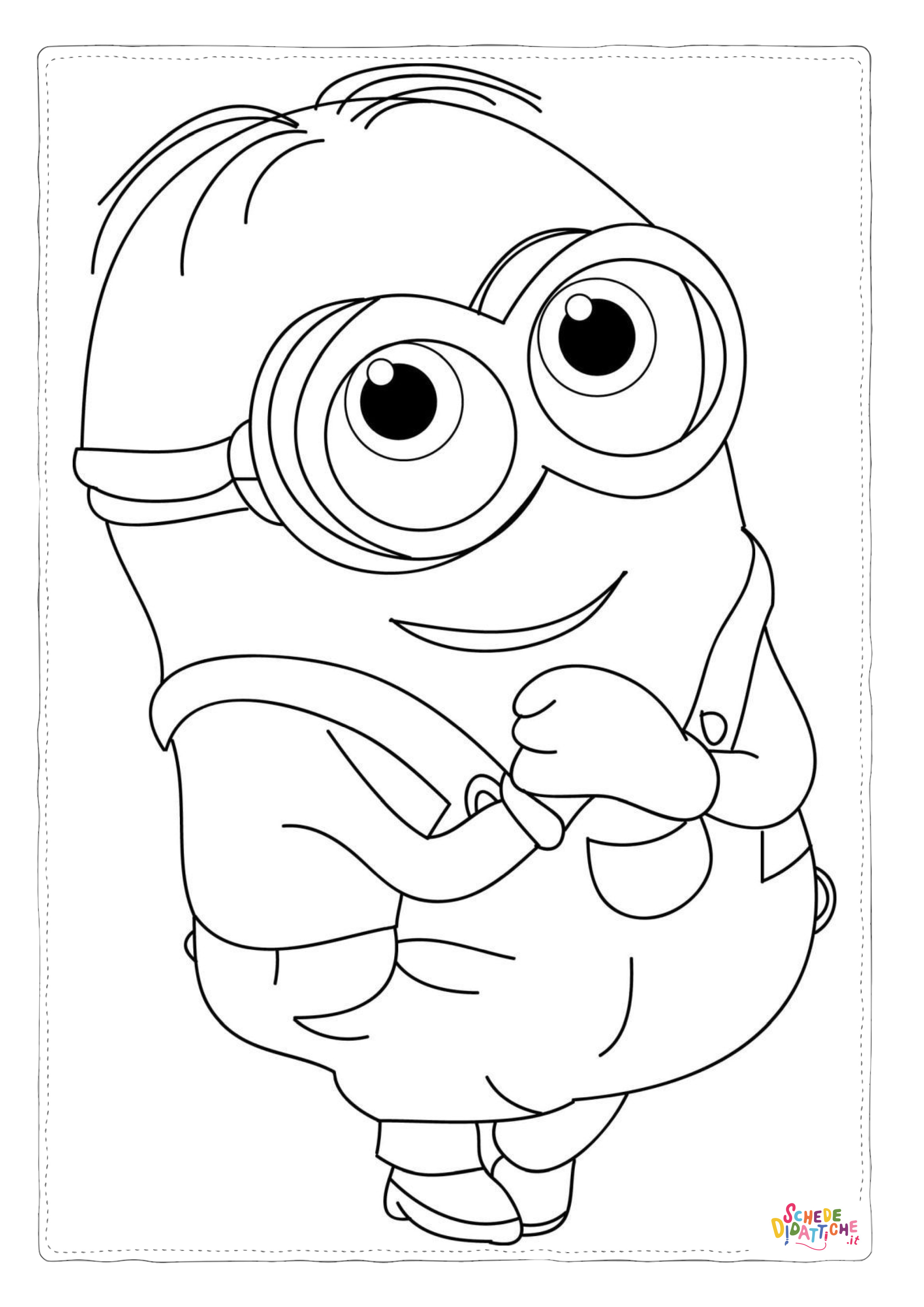 Disegno "Disegno di Cattivissimo me - Minions da stampare e colorare 93" Disegno di Cattivissimo me - Minions da stampare e colorare 93