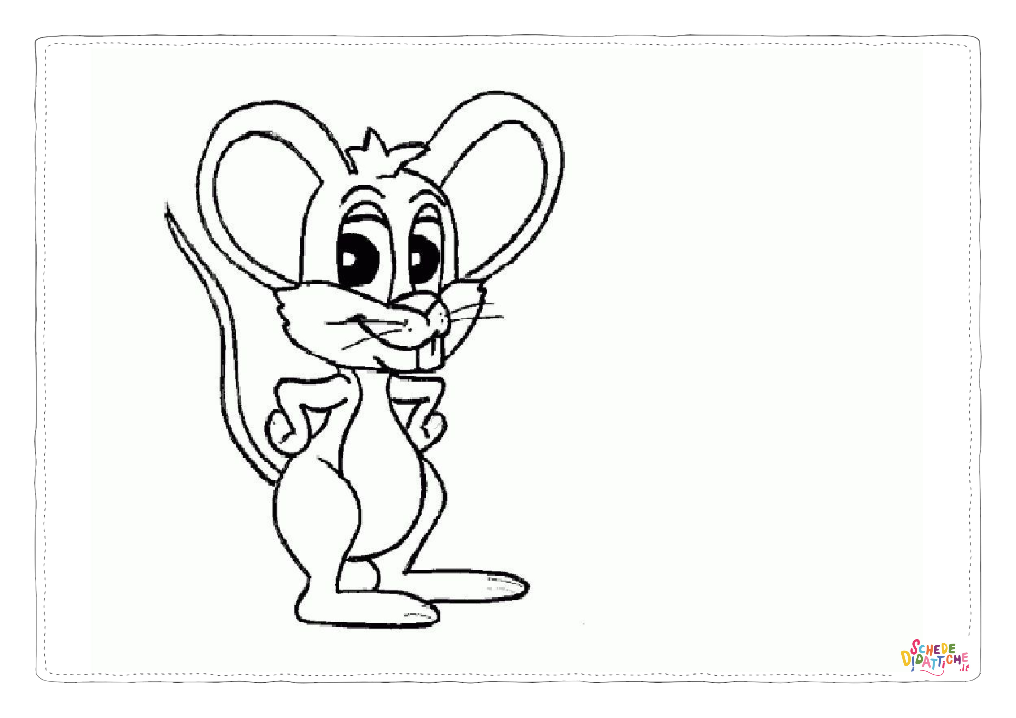 Disegno di Tom e Jerry da stampare e colorare 58
