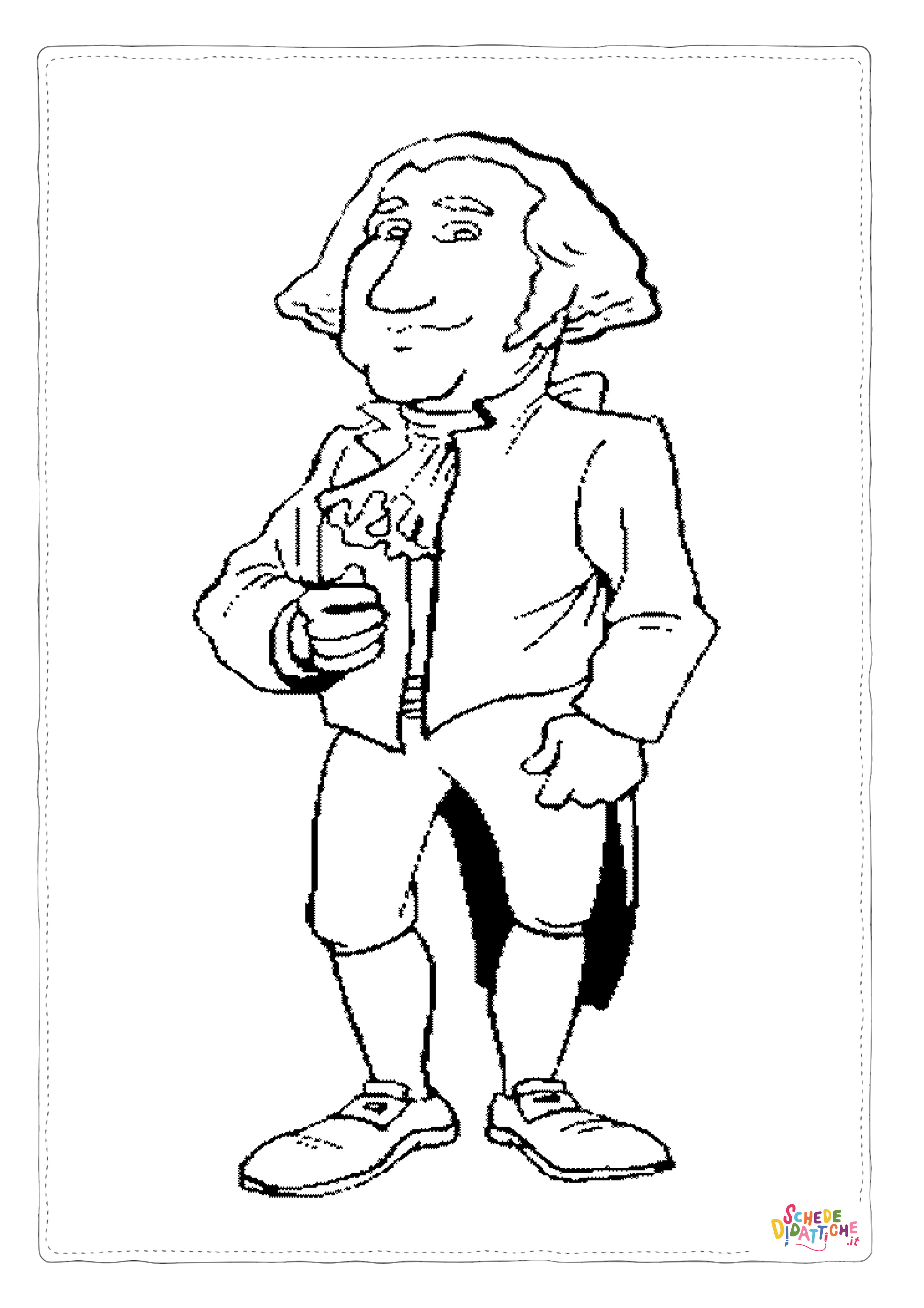 Disegno "Disegno di persona famosa da stampare e colorare 56" Disegno di persona famosa da stampare e colorare 56