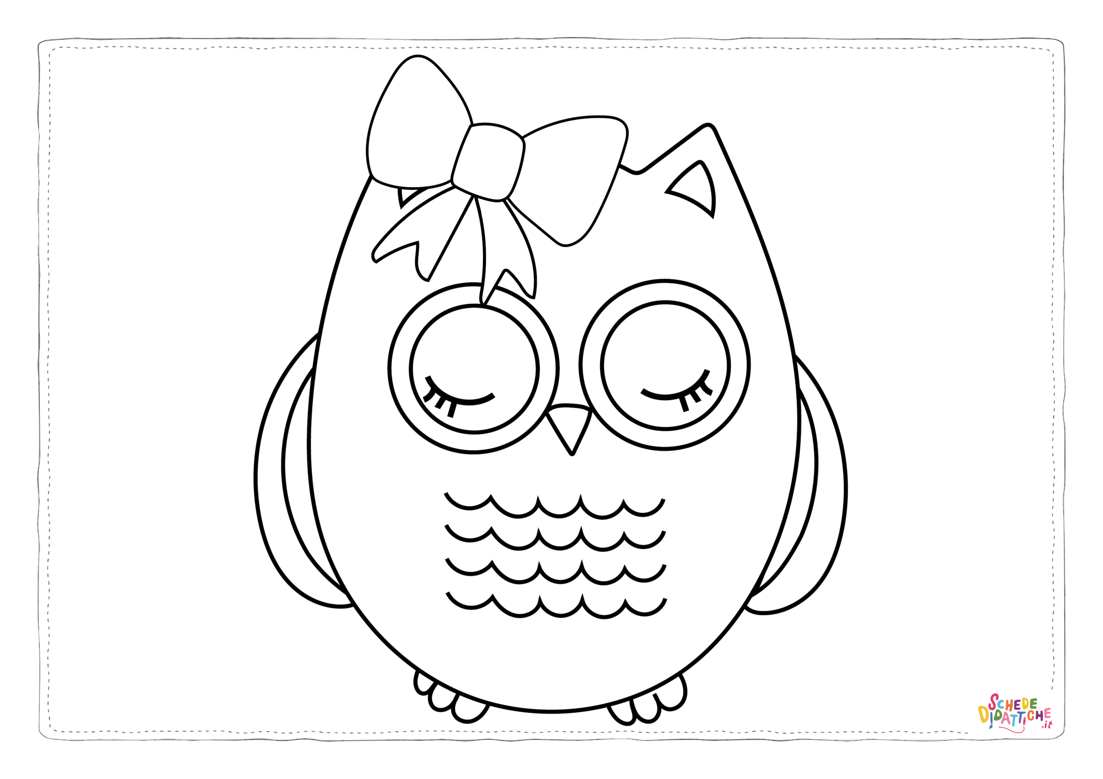Disegno "EASTER OWL STAMPS-05" EASTER OWL STAMPS-05