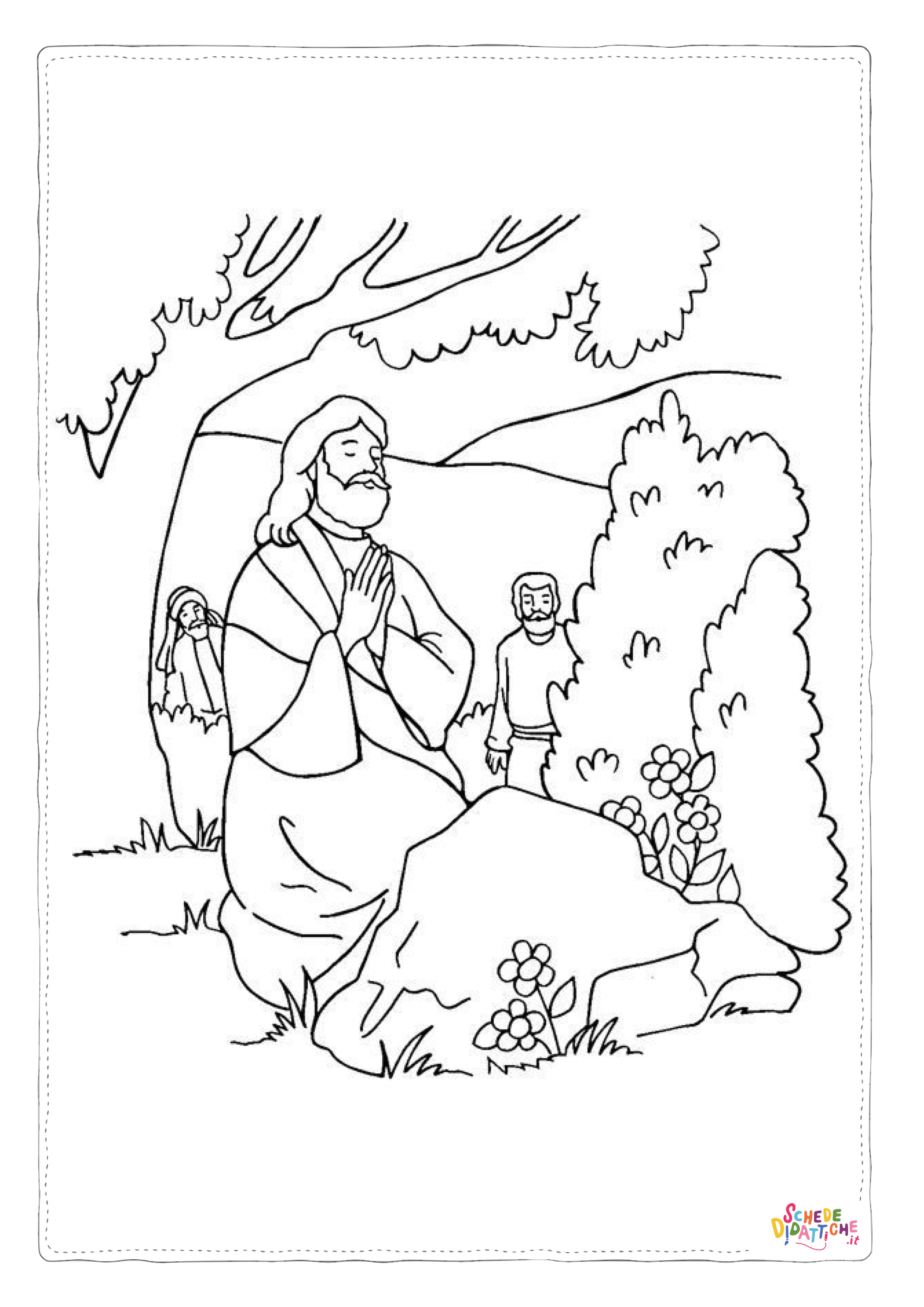 Disegno "Disegno di Cristianesimo da stampare e colorare 37" Disegno di Cristianesimo da stampare e colorare 37