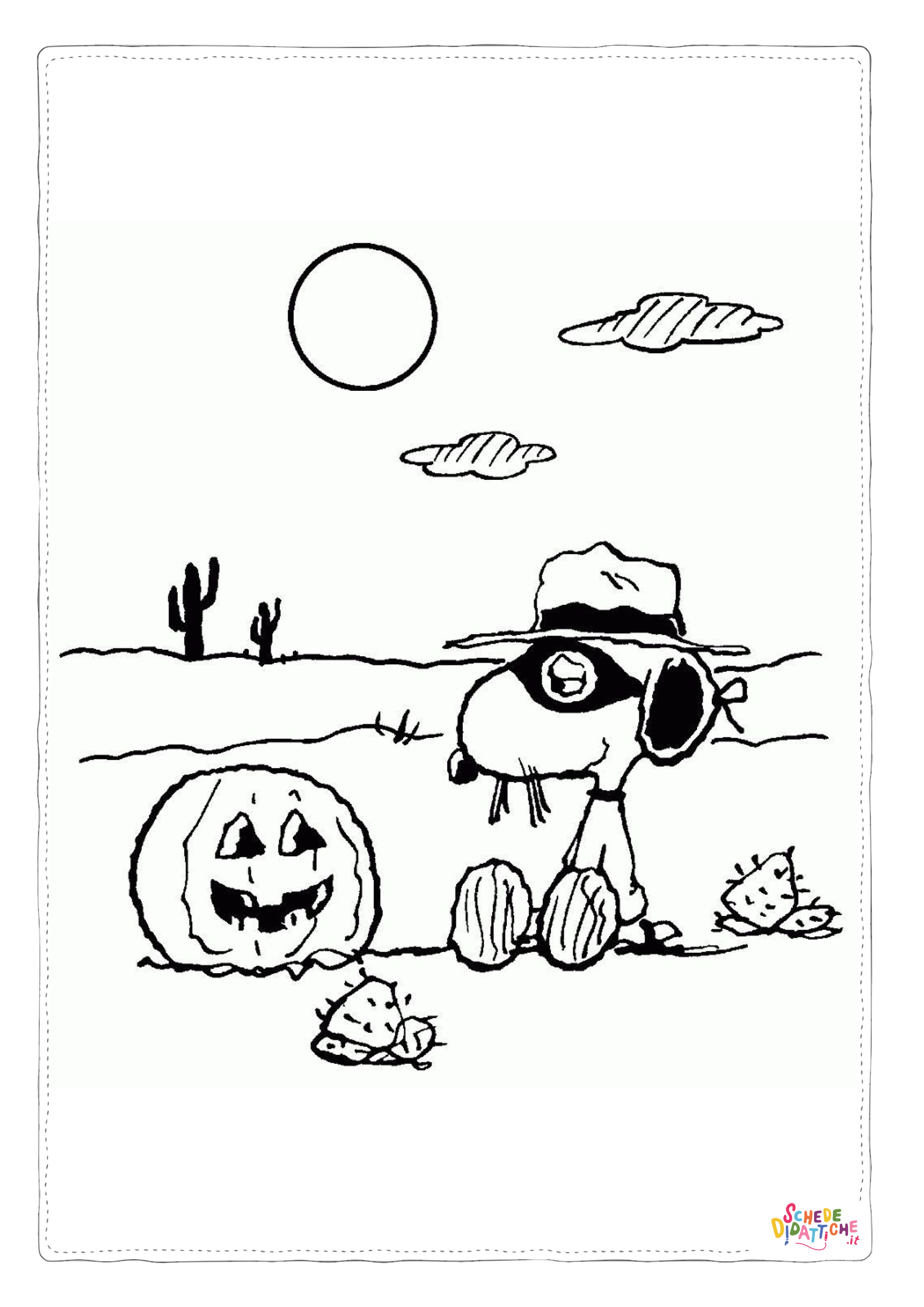 Disegno "Disegno di zucca di Halloween da stampare e colorare 207" Disegno di zucca di Halloween da stampare e colorare 207