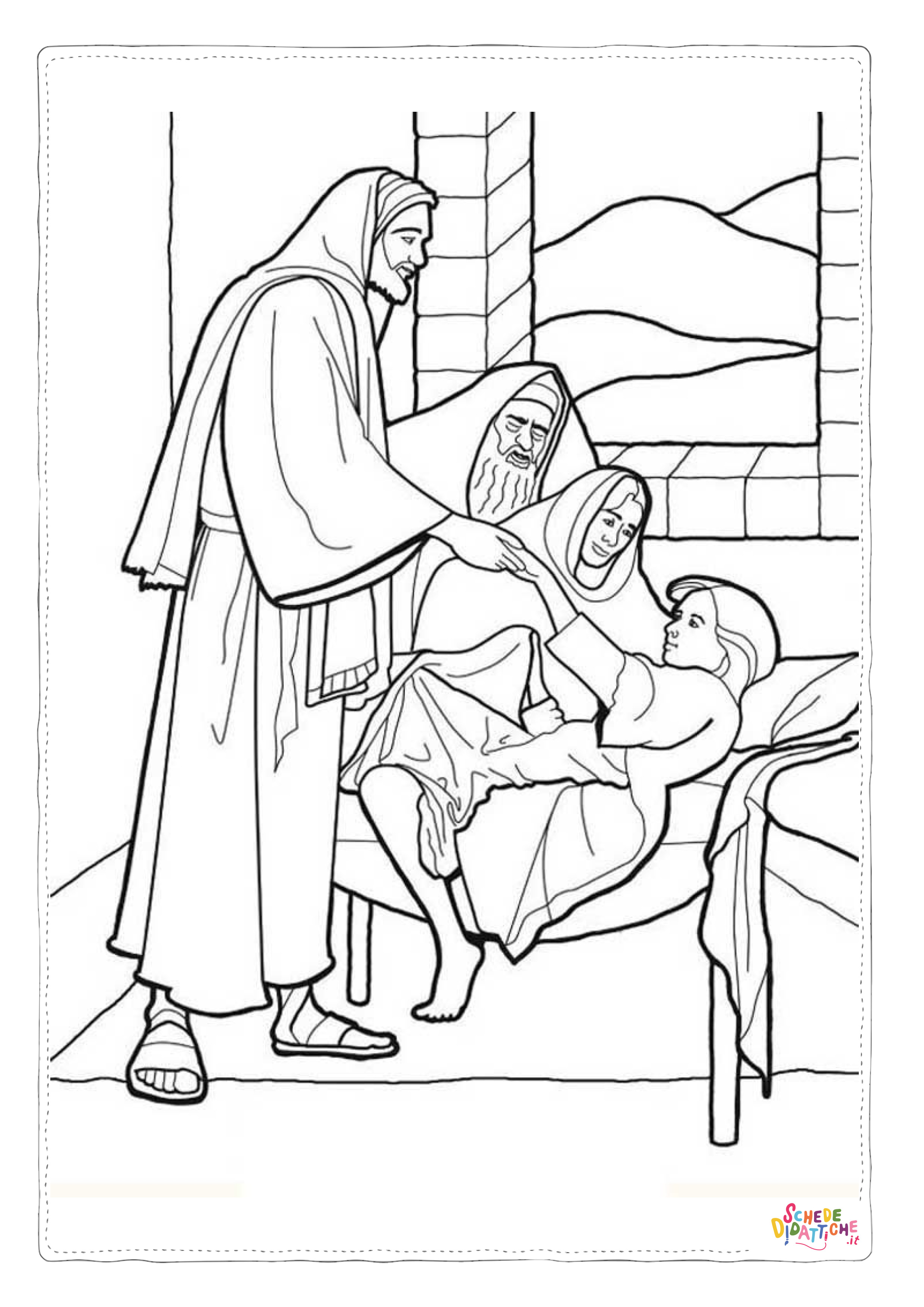 Disegno "Disegno di Cristianesimo da stampare e colorare 174" Disegno di Cristianesimo da stampare e colorare 174