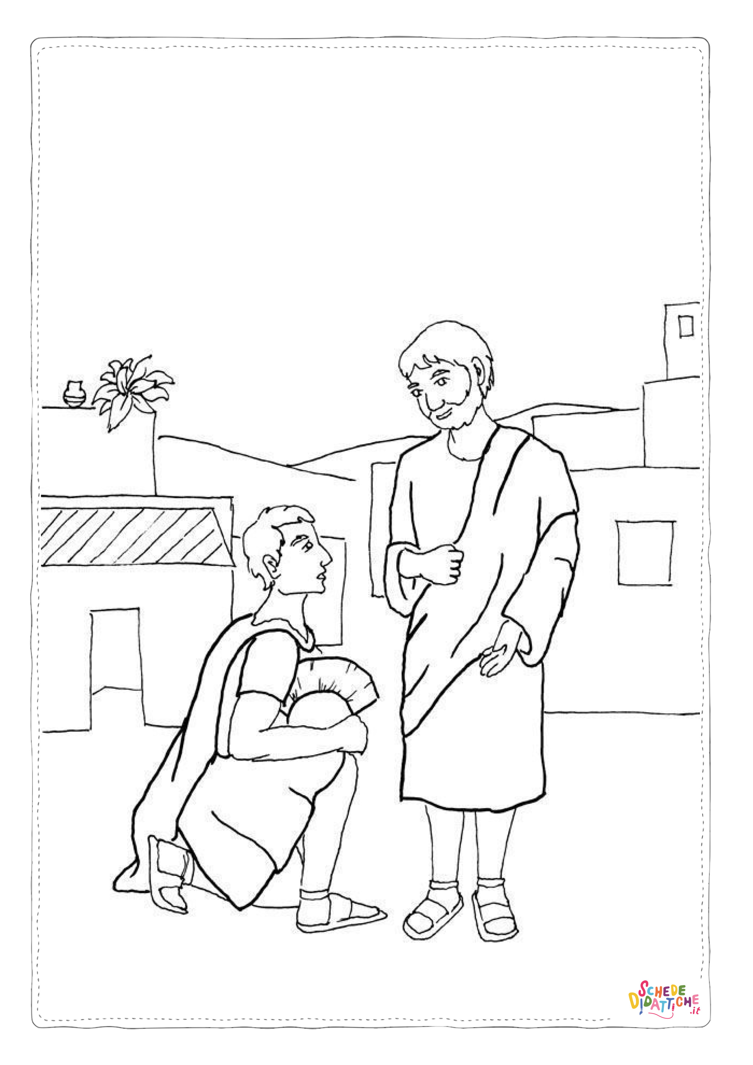 Disegno "Disegno di Cristianesimo da stampare e colorare 185" Disegno di Cristianesimo da stampare e colorare 185