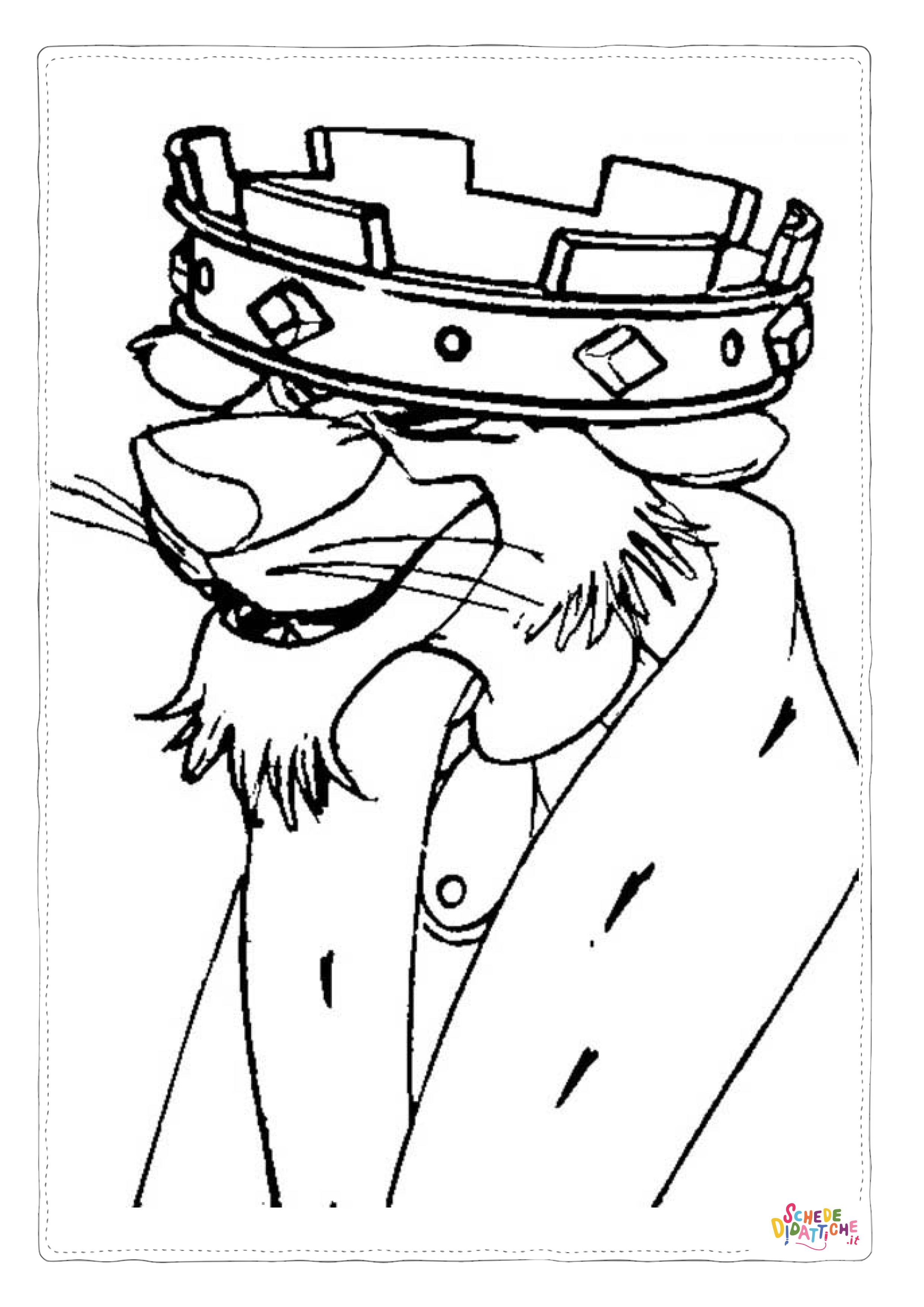 Disegno di Robin Hood da stampare e colorare 4