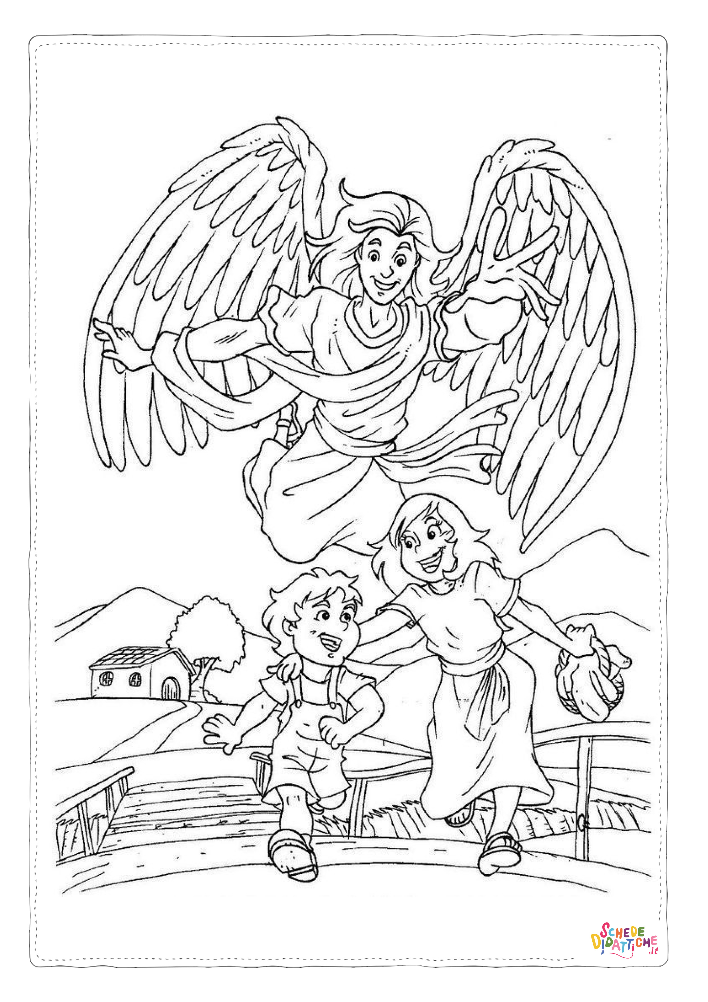Disegno "Disegno di mandala da stampare e colorare 1407" Disegno di mandala da stampare e colorare 1407