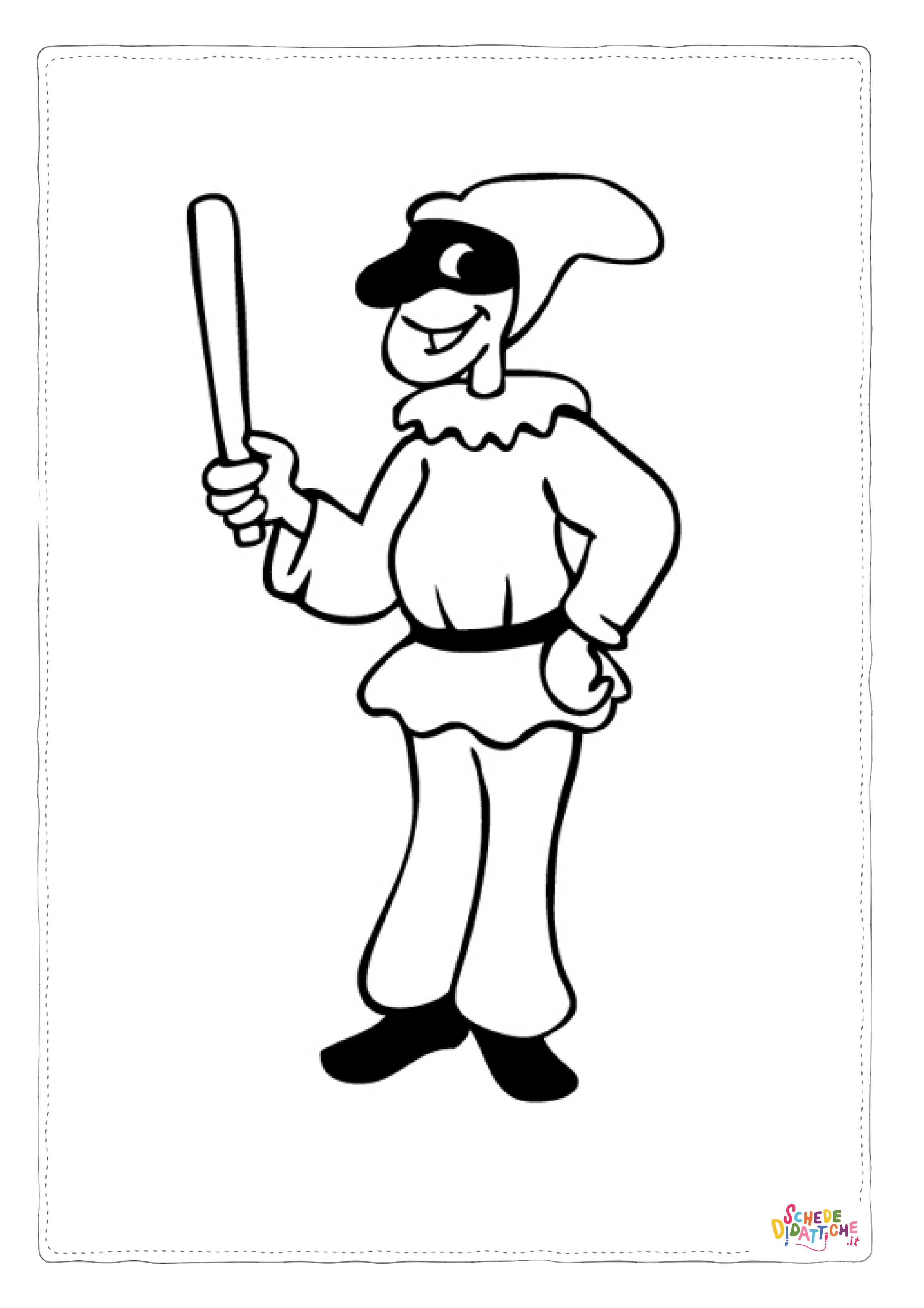 Disegno "Pulcinella 04" Pulcinella 04