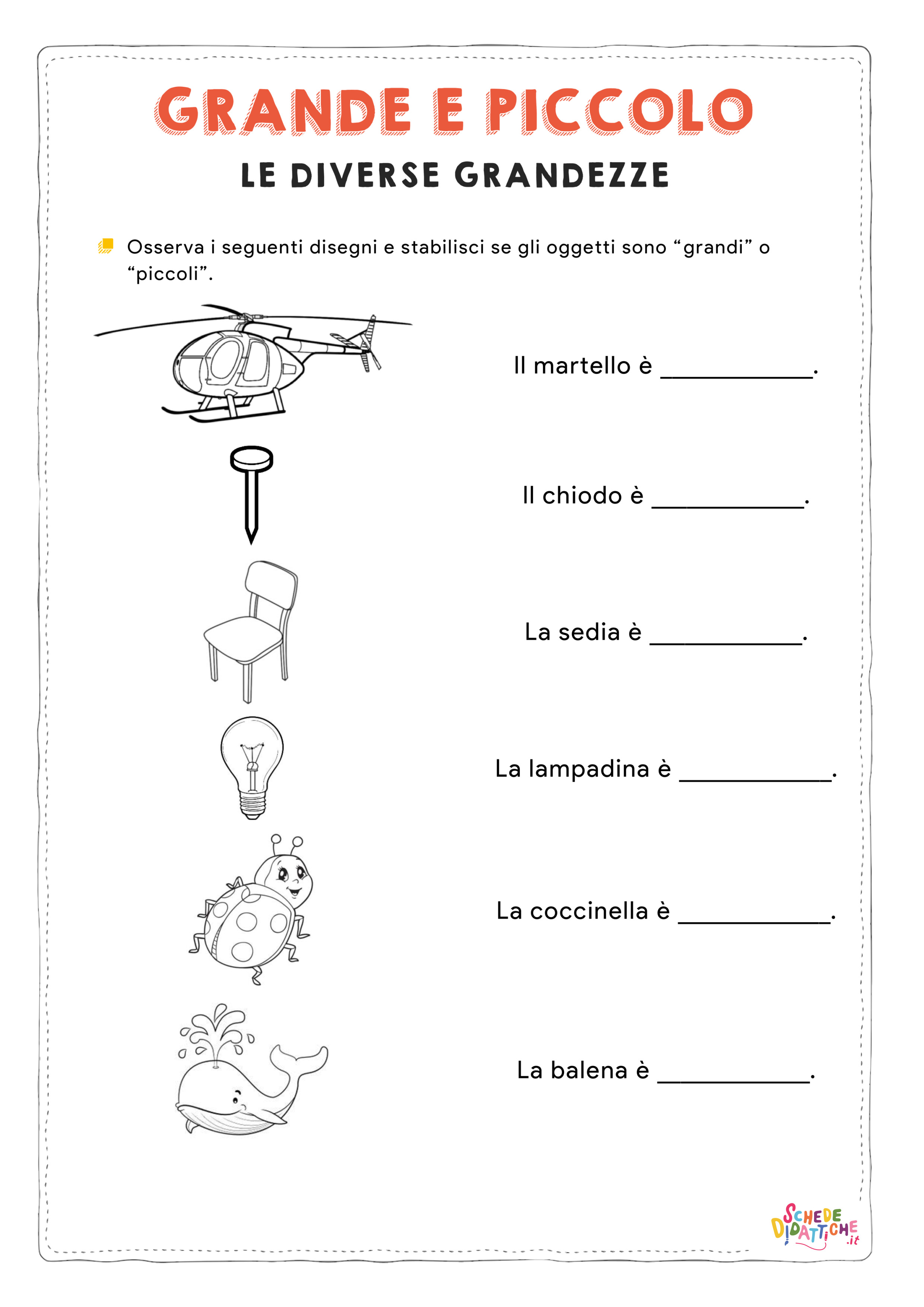 Disegno "Grande e piccolo 2" Grande e piccolo 2
