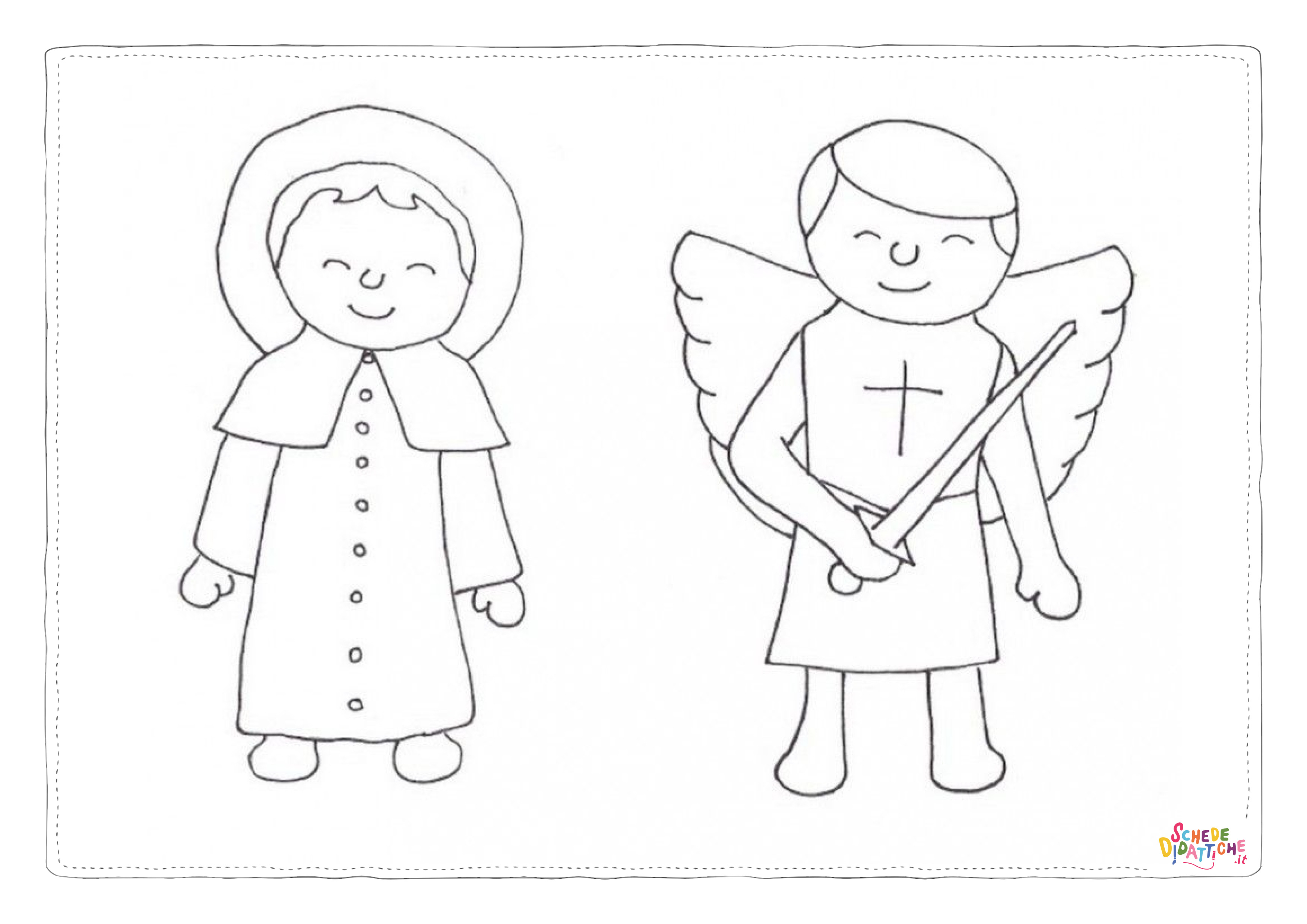 Disegno "Disegno di Cristianesimo da stampare e colorare 354" Disegno di Cristianesimo da stampare e colorare 354