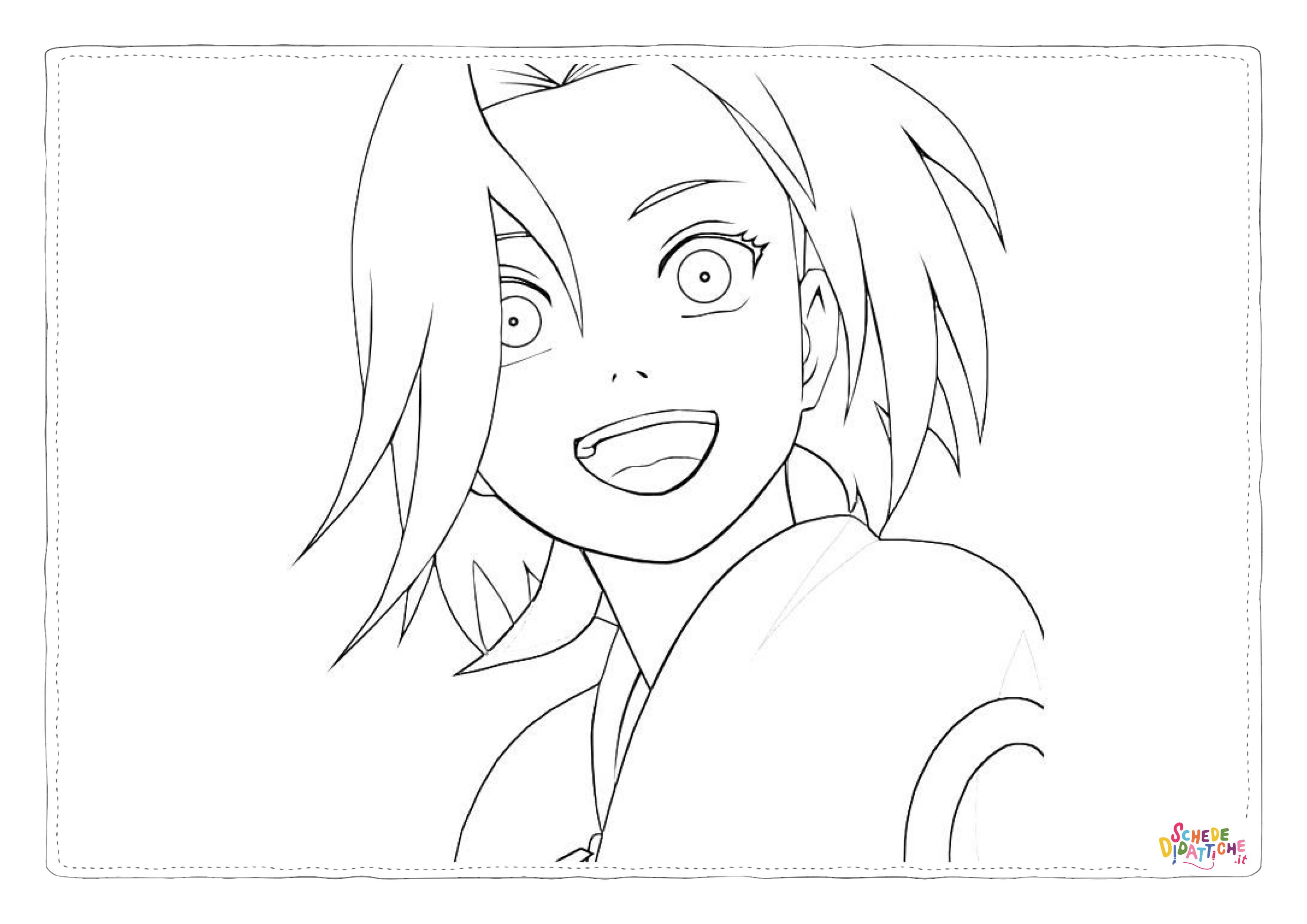 Disegno di Naruto da stampare e colorare 41