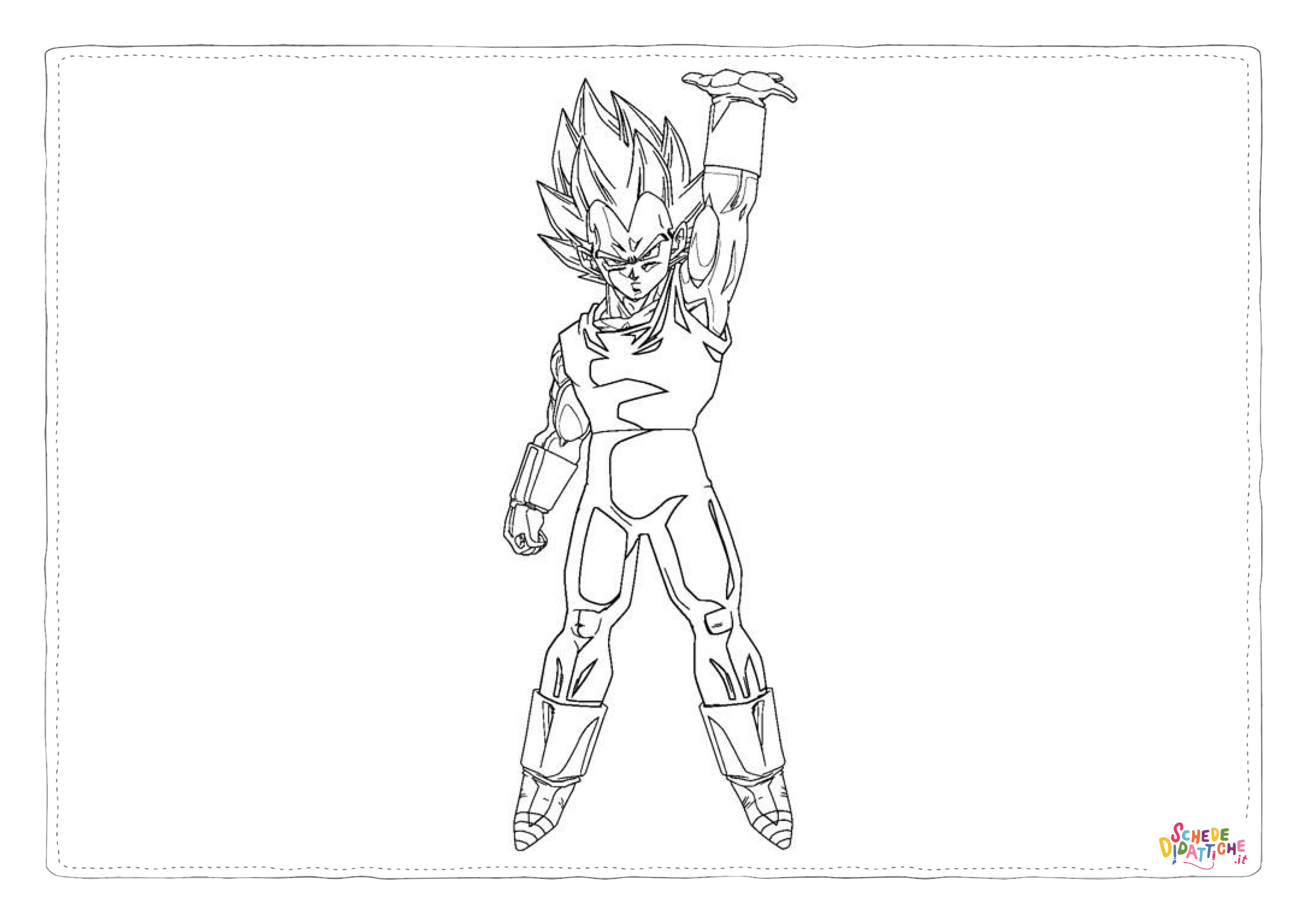 Disegno "Disegno di Dragon Ball da stampare e colorare 162" Disegno di Dragon Ball da stampare e colorare 162
