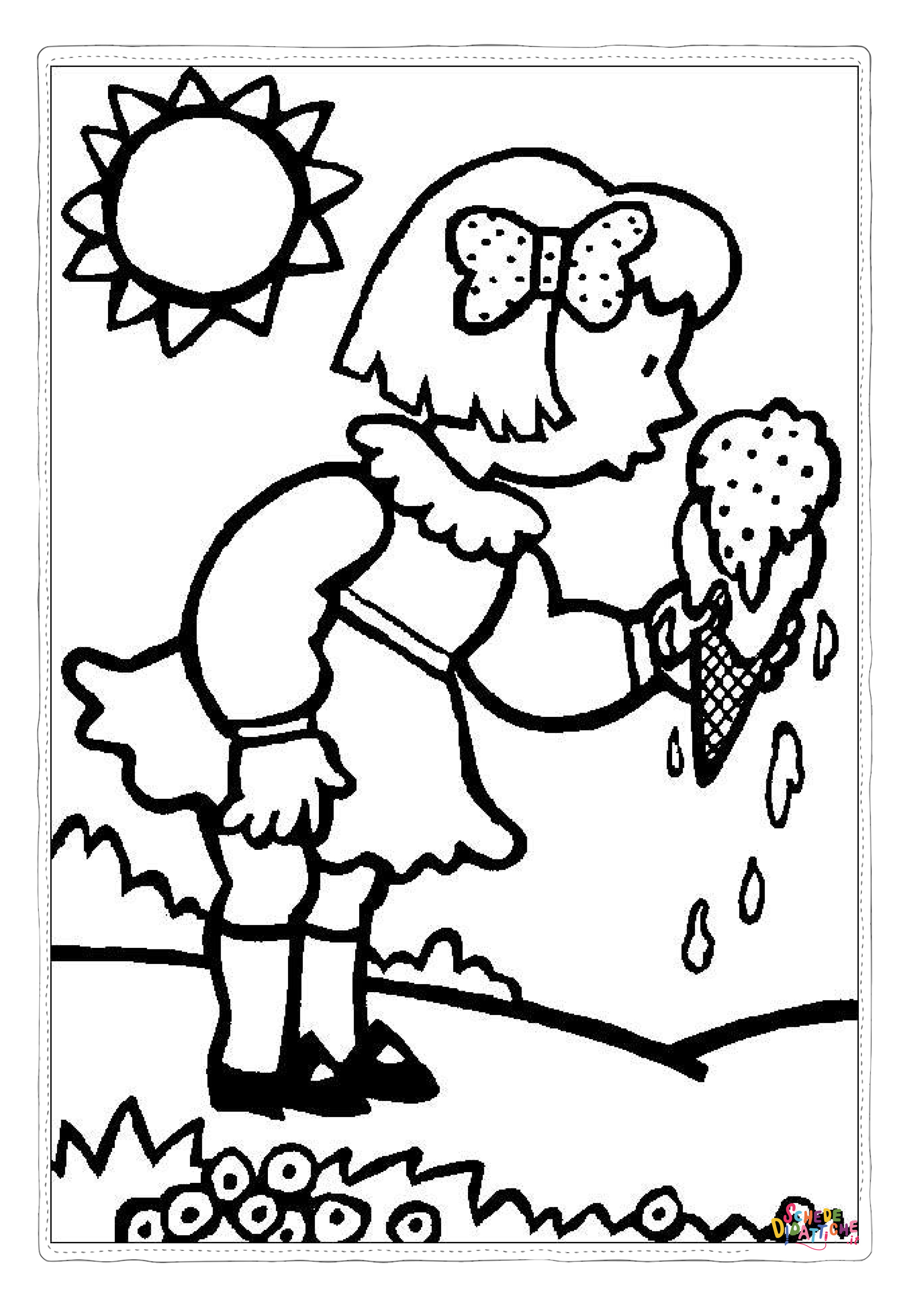 Disegno "Bambini in spiaggia 33" Bambini in spiaggia 33