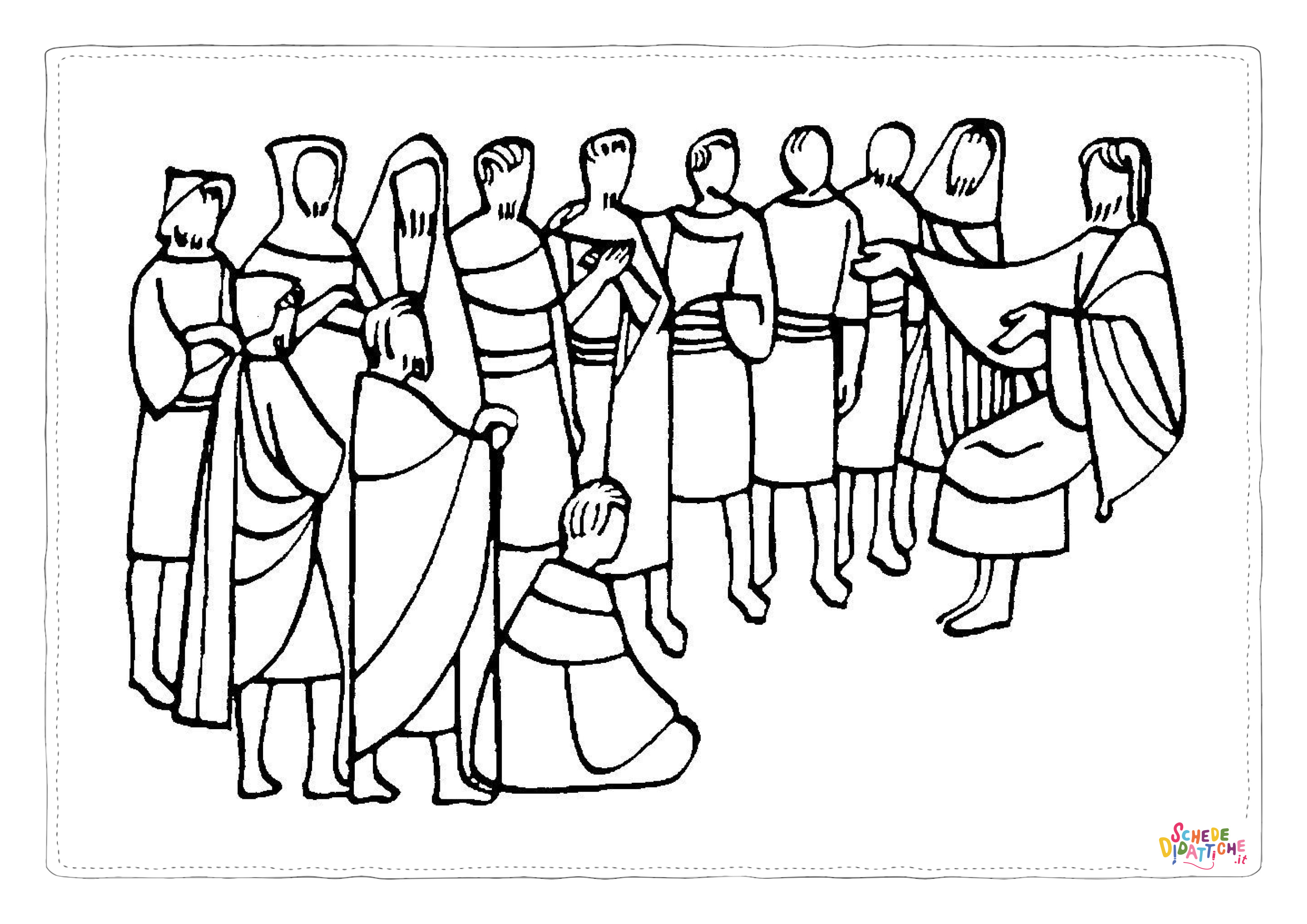 Disegno di Cristianesimo da stampare e colorare 137