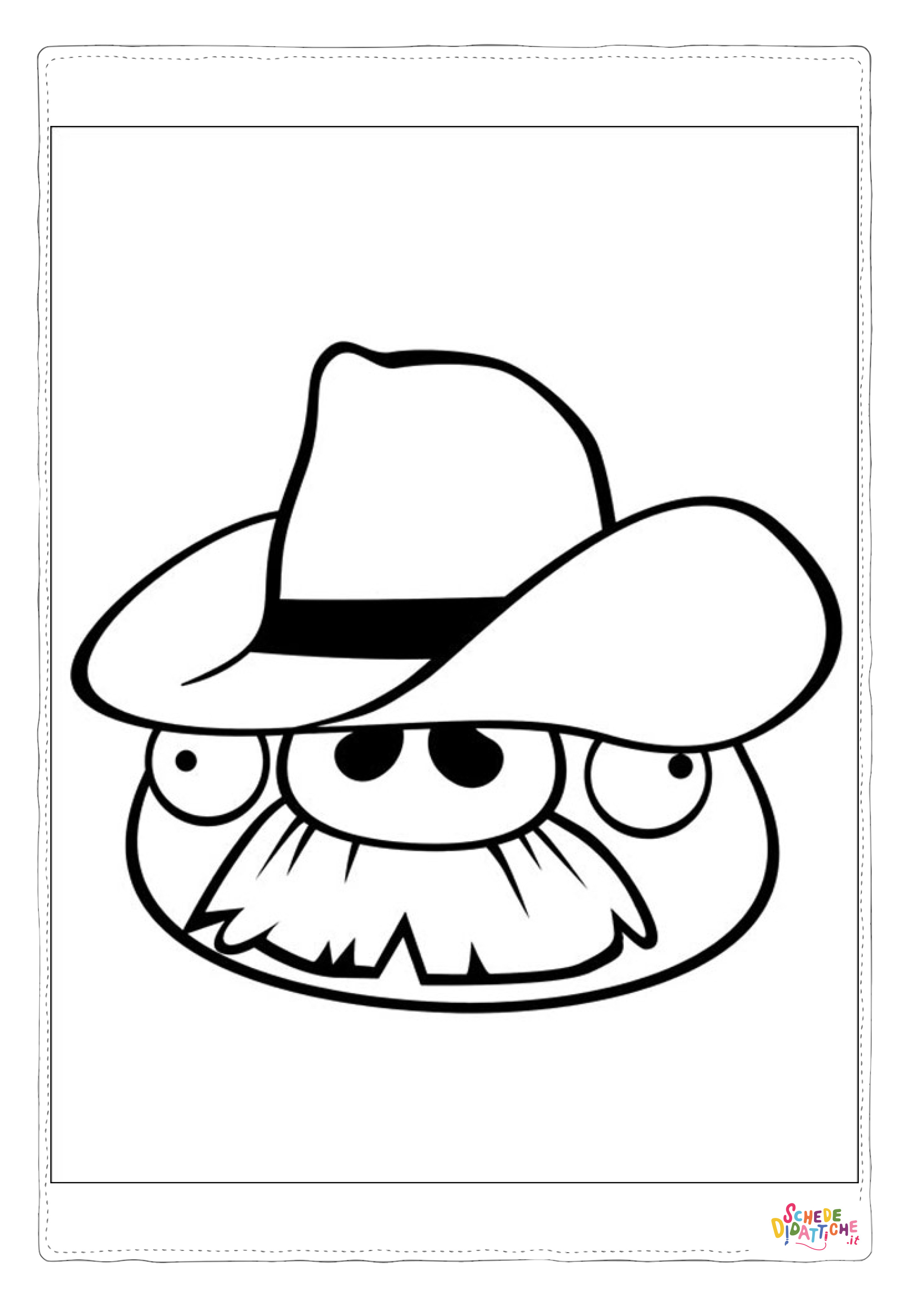 Disegno "Disegno di Angry birds da stampare e colorare 101" Disegno di Angry birds da stampare e colorare 101